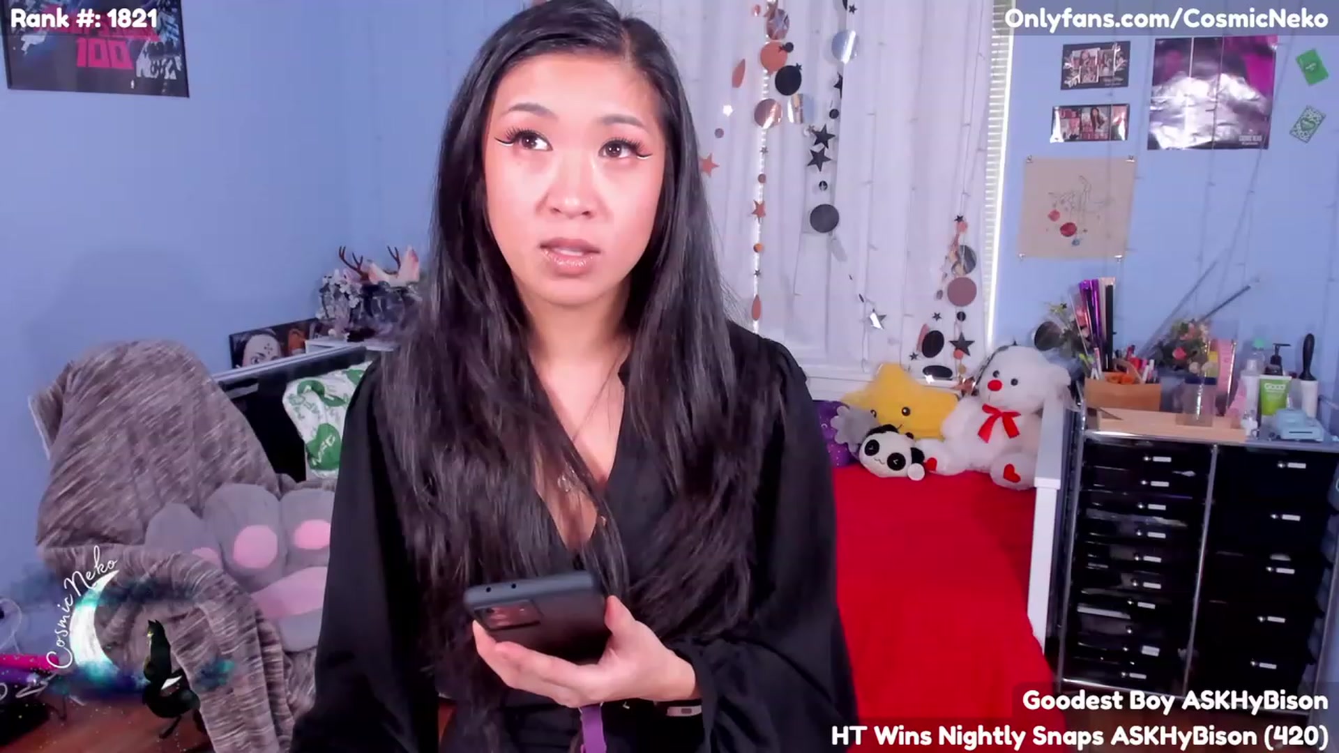 Gallery image thumbnail from CosmicNeko's myfreecams stream on, 06/14/2023, 20:34 image 17 of 20