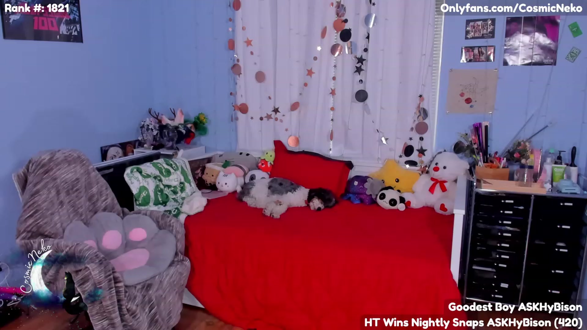 Gallery image thumbnail from CosmicNeko's myfreecams stream on, 06/14/2023, 20:34 image 18 of 20
