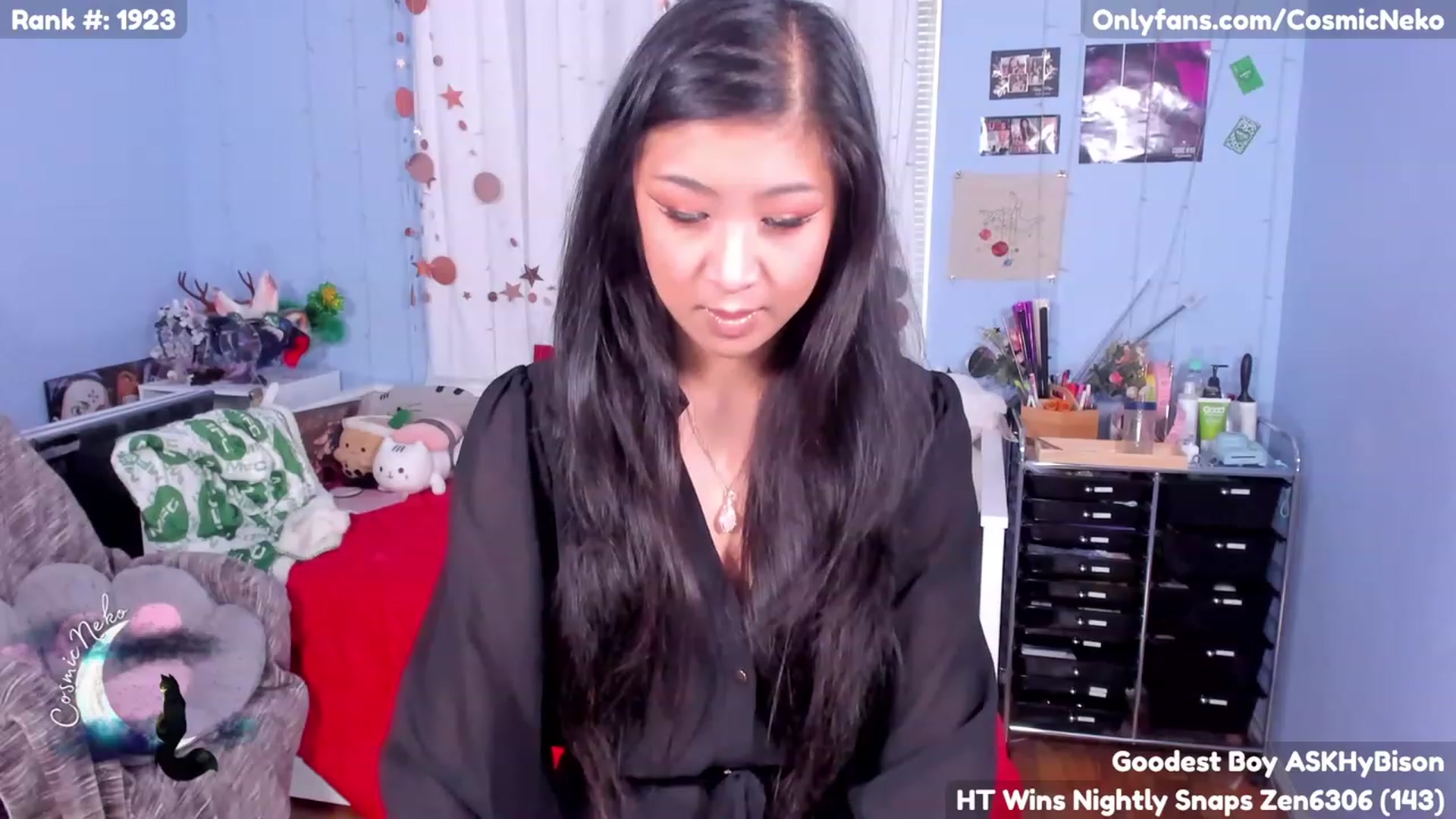 Gallery image thumbnail from CosmicNeko's myfreecams stream on, 06/14/2023, 20:34 image 8 of 20