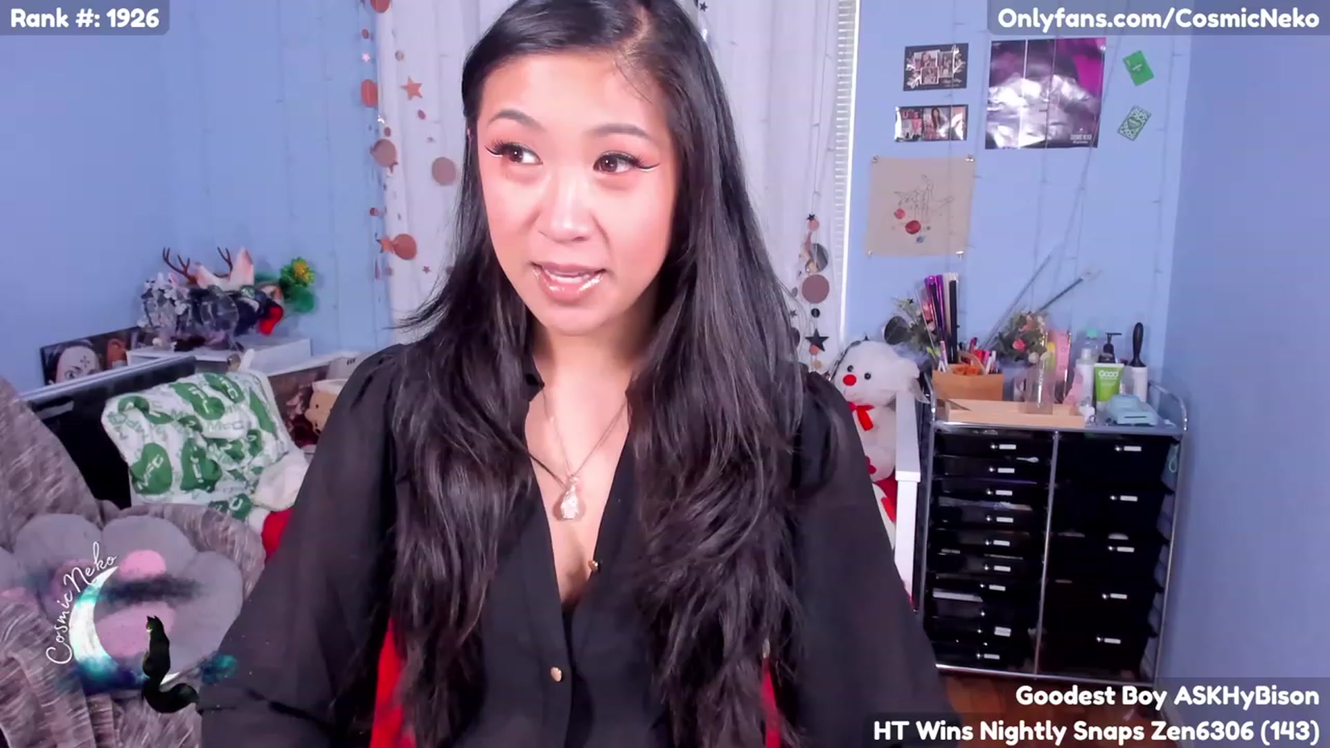 Gallery image thumbnail from CosmicNeko's myfreecams stream on, 06/14/2023, 20:34 image 2 of 20