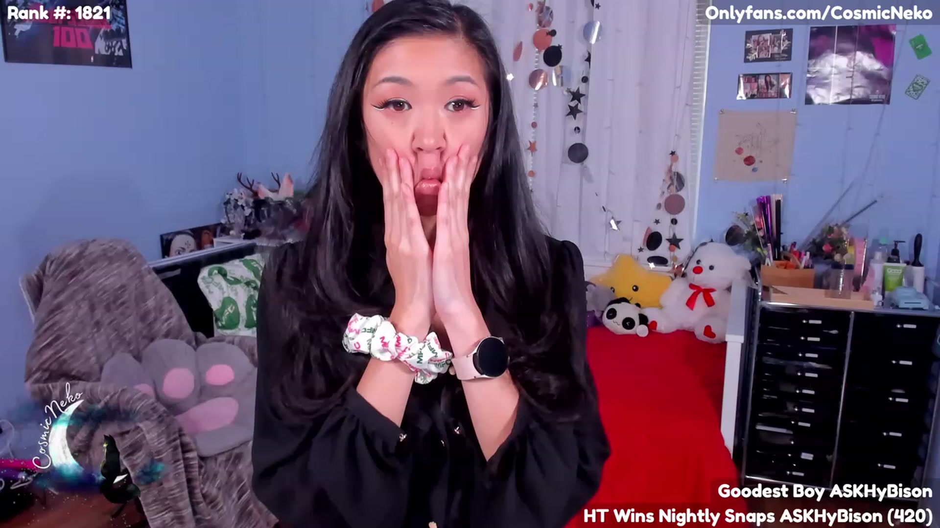 Gallery image thumbnail from CosmicNeko's myfreecams stream on, 06/14/2023, 20:34 image 16 of 20