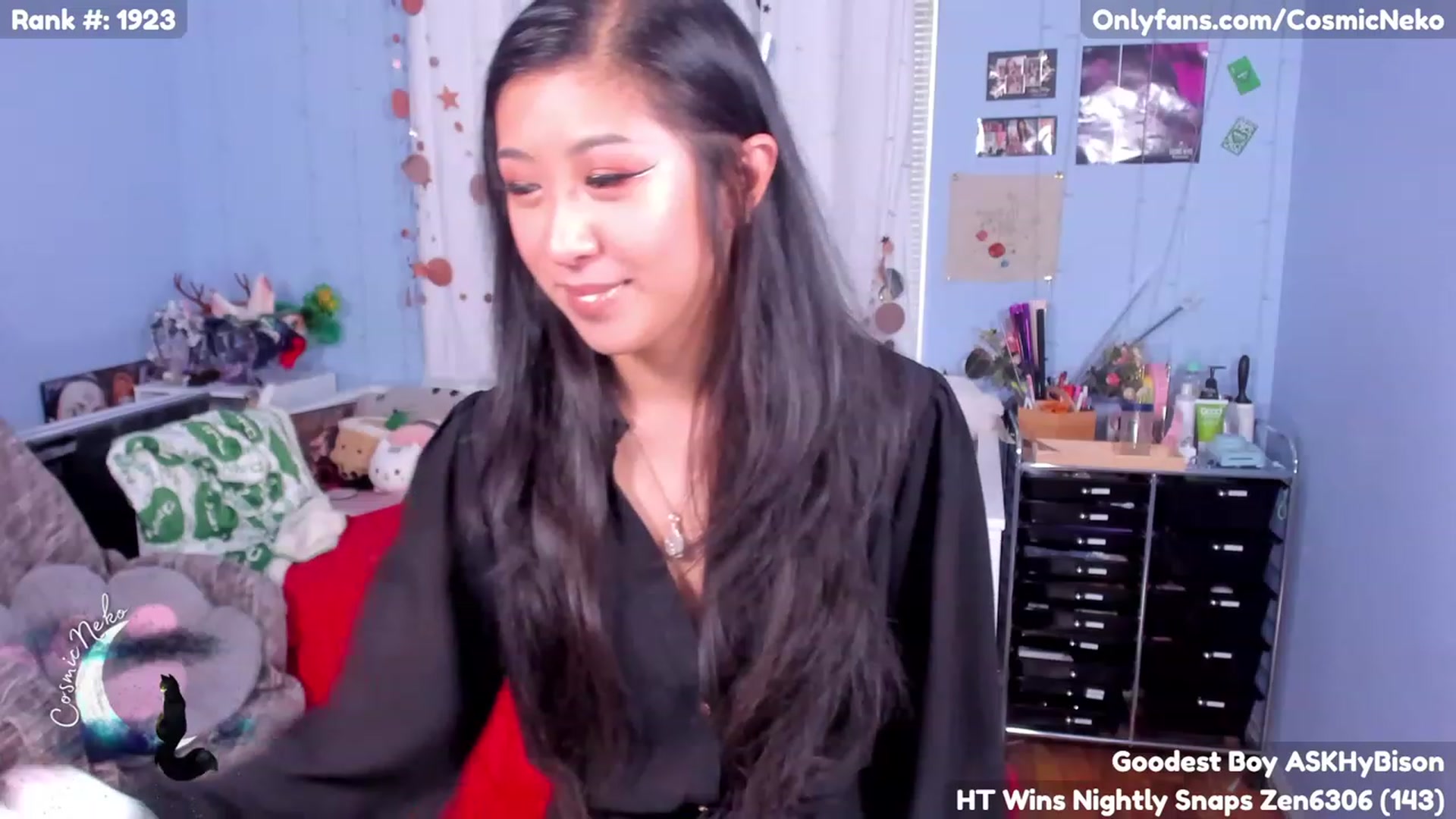 Gallery image thumbnail from CosmicNeko's myfreecams stream on, 06/14/2023, 20:34 image 9 of 20