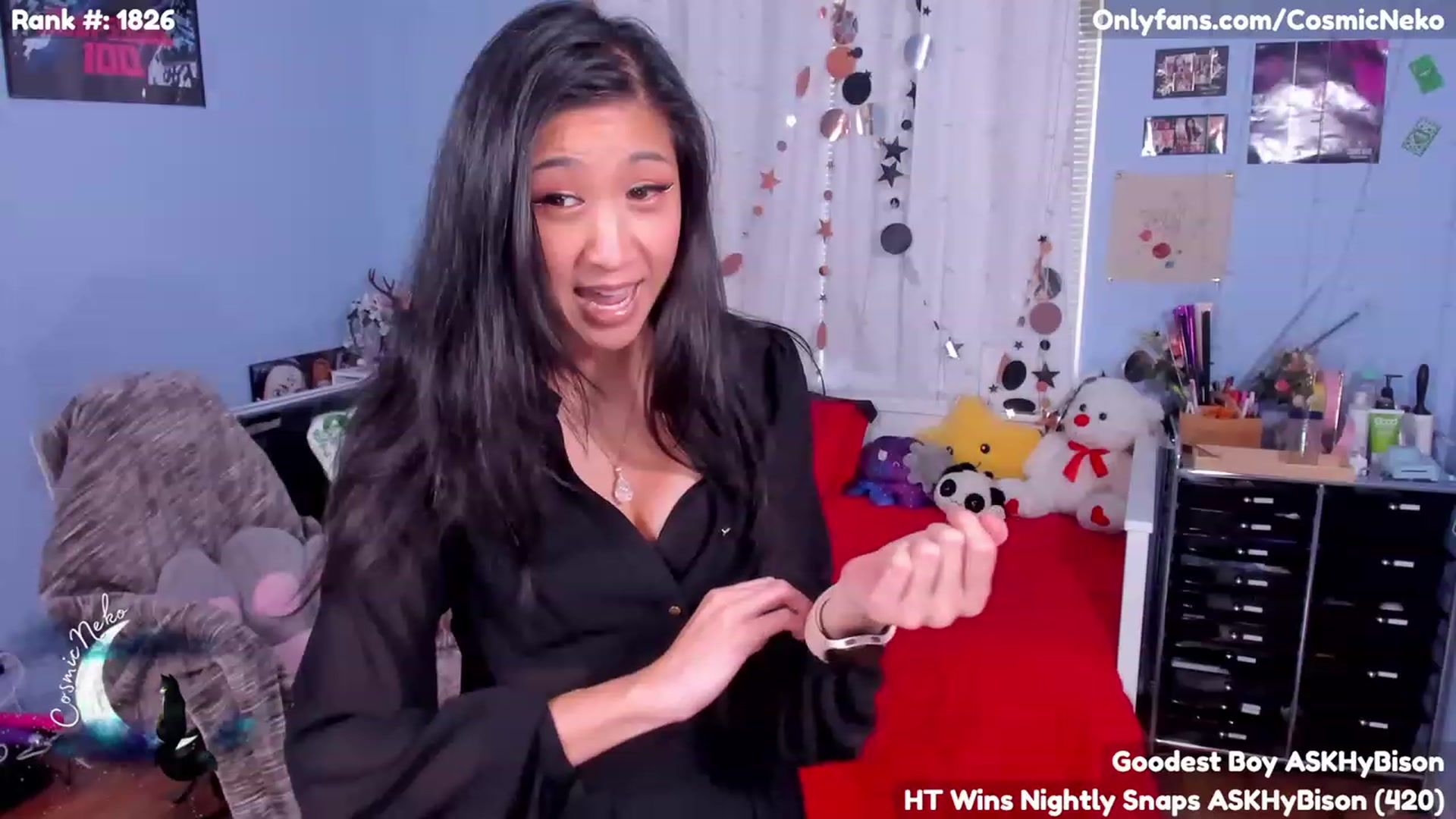 Gallery image thumbnail from CosmicNeko's myfreecams stream on, 06/14/2023, 20:34 image 13 of 20