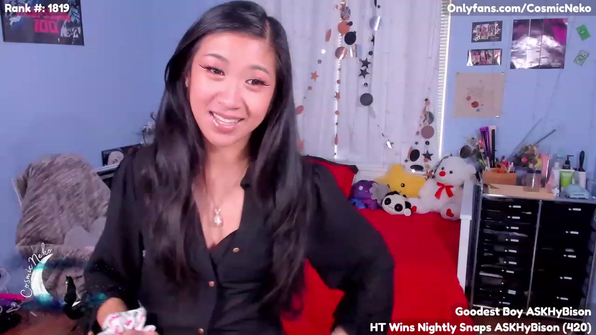Gallery image thumbnail from CosmicNeko's myfreecams stream on, 06/14/2023, 20:34 image 19 of 20