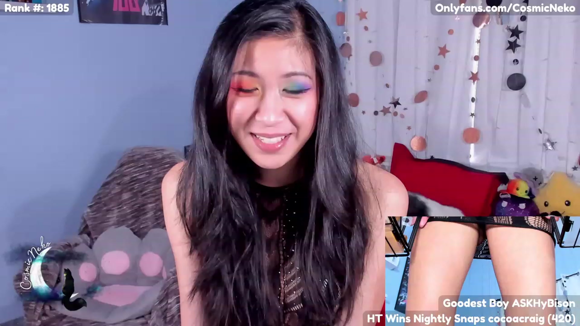 Gallery image thumbnail from CosmicNeko's myfreecams stream on, 06/16/2023, 20:45 image 11 of 20