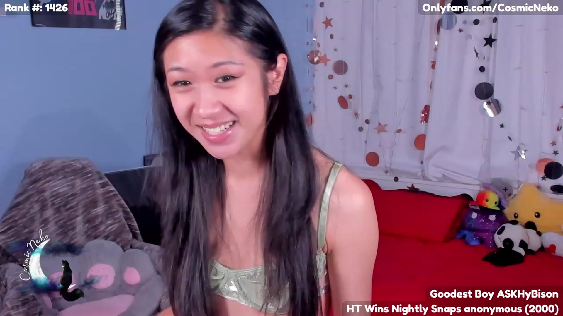 Gallery image thumbnail from CosmicNeko's myfreecams stream on, 06/20/2023, 18:38 image 20 of 20