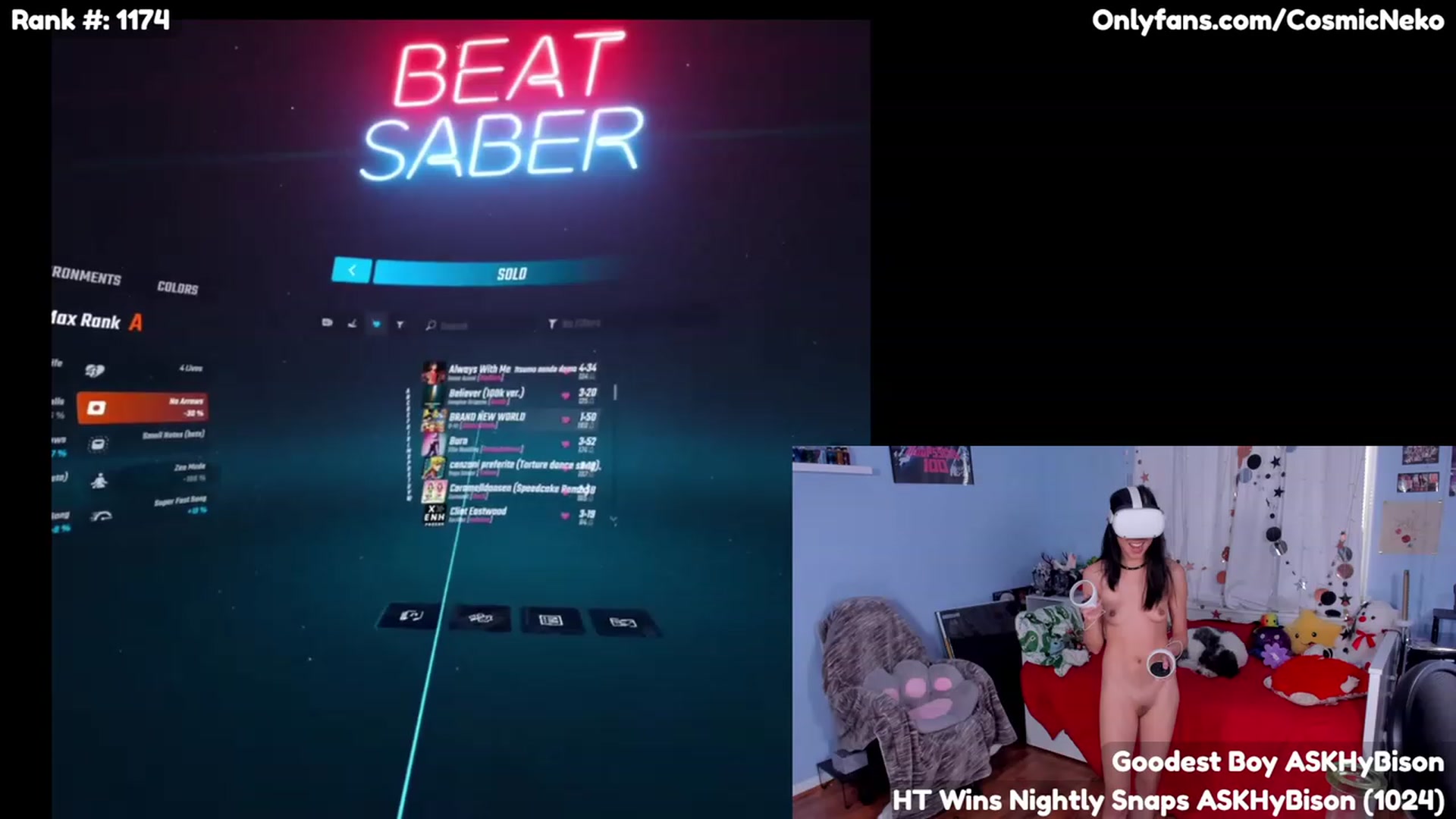 Gallery image thumbnail from CosmicNeko's myfreecams stream on, 06/22/2023, 19:49 image 12 of 20