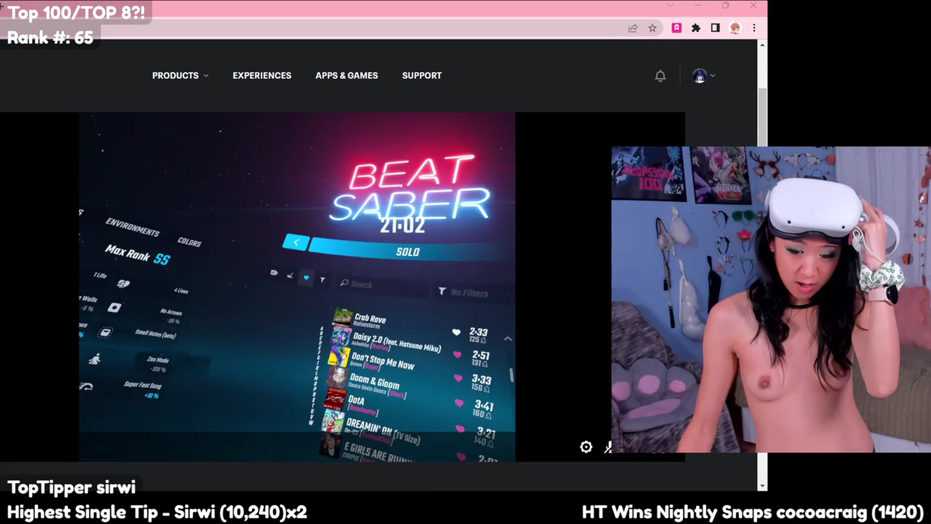 Gallery image thumbnail from CosmicNeko's myfreecams stream on, 07/08/2023, 06:36 image 8 of 20