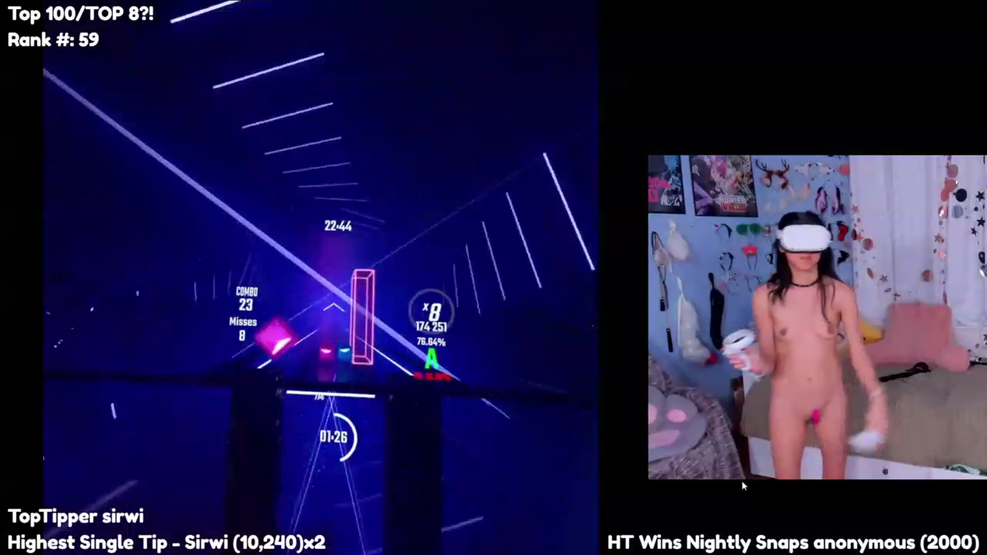 Gallery image thumbnail from CosmicNeko's myfreecams stream on, 07/08/2023, 06:36 image 17 of 20