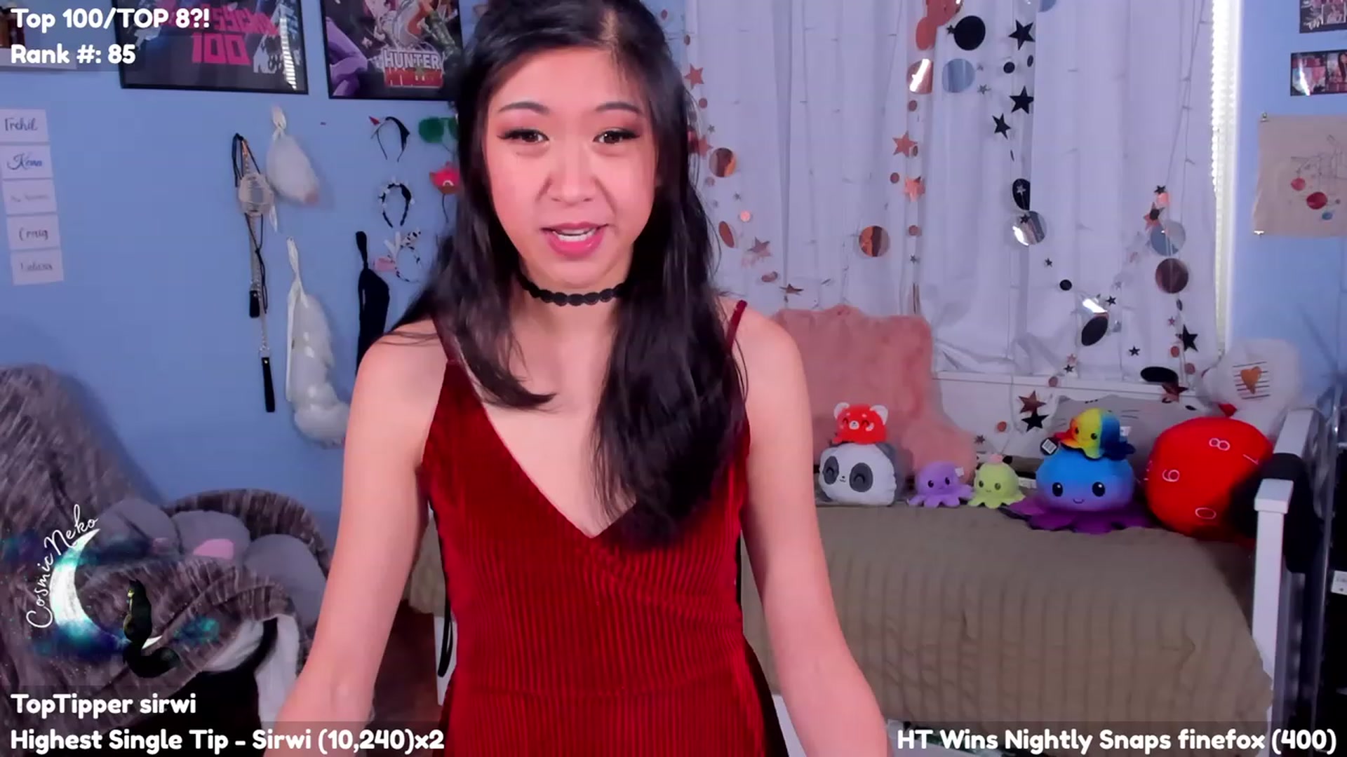 Gallery image thumbnail from CosmicNeko's myfreecams stream on, 07/10/2023, 22:40 image 11 of 20