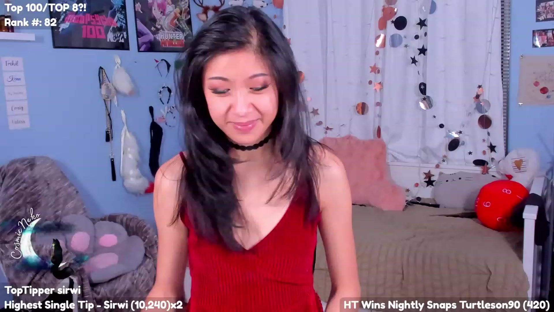 Gallery image thumbnail from CosmicNeko's myfreecams stream on, 07/11/2023, 04:53 image 15 of 20