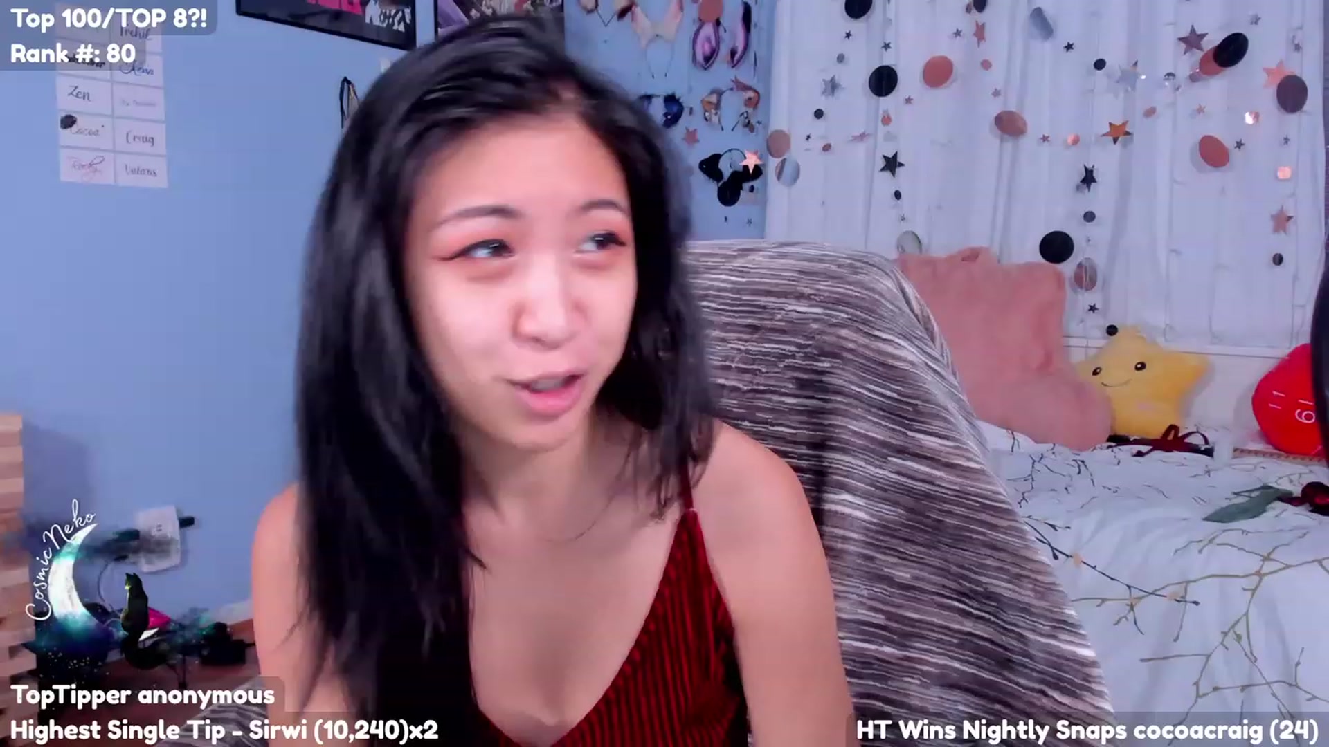 Gallery image thumbnail from CosmicNeko's myfreecams stream on, 07/25/2023, 03:46 image 1 of 20