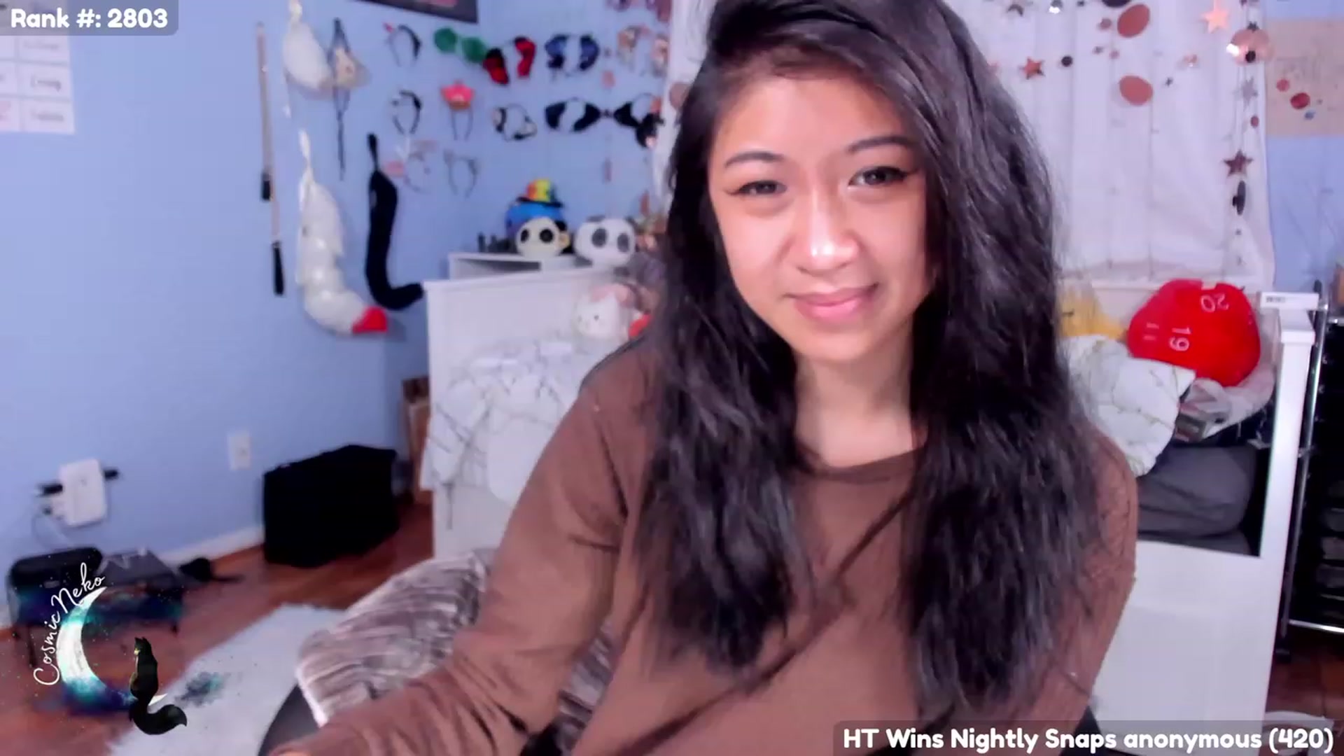 Gallery image thumbnail from CosmicNeko's myfreecams stream on, 08/22/2023, 19:09 image 18 of 20