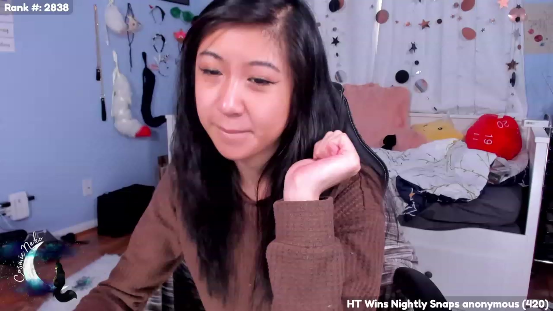 Gallery image thumbnail from CosmicNeko's myfreecams stream on, 08/22/2023, 19:09 image 15 of 20