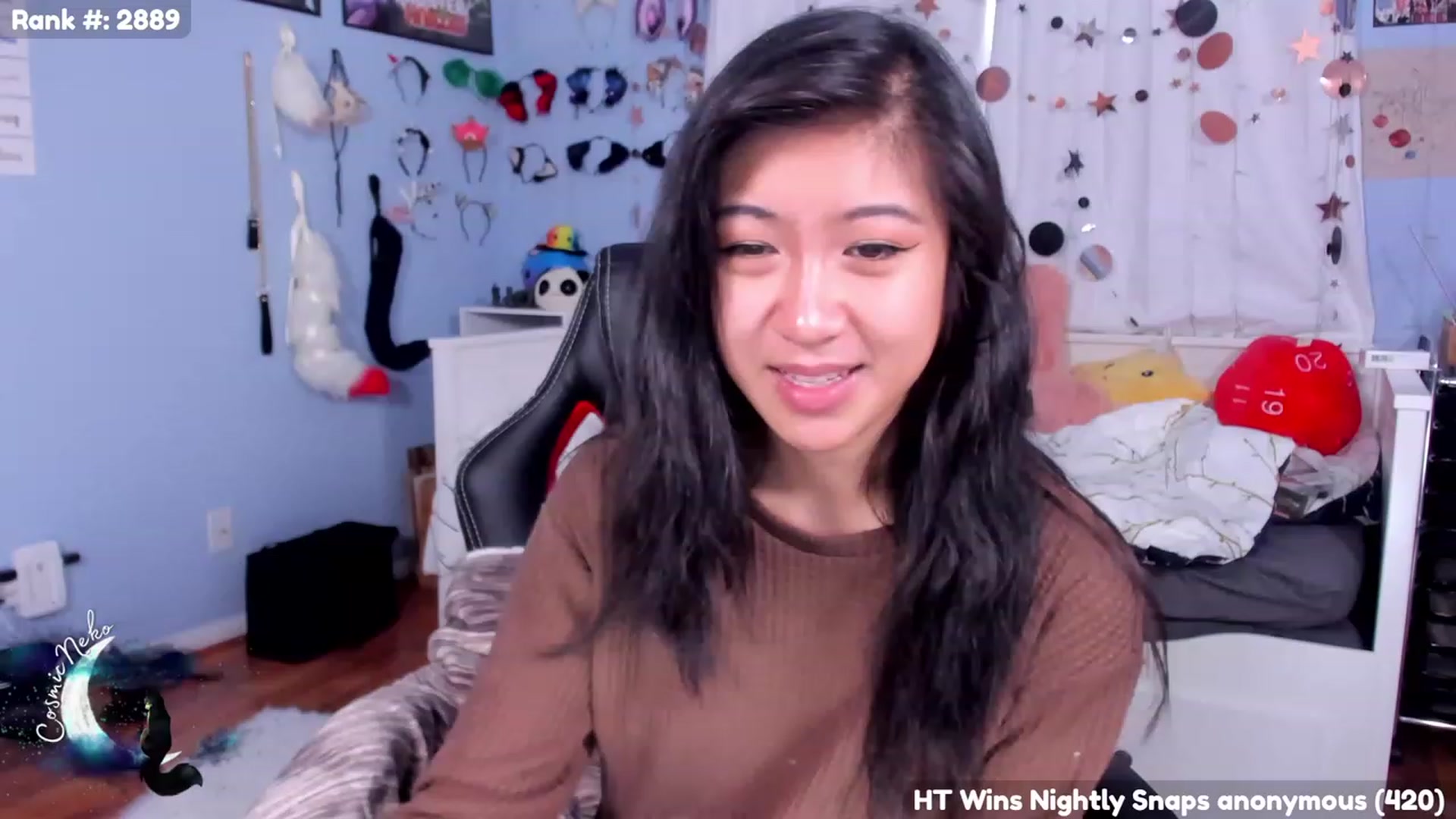Gallery image thumbnail from CosmicNeko's myfreecams stream on, 08/22/2023, 19:09 image 4 of 20