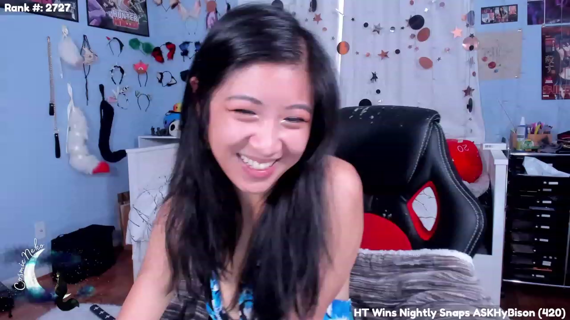 Gallery image thumbnail from CosmicNeko's myfreecams stream on, 08/23/2023, 18:41 image 18 of 20