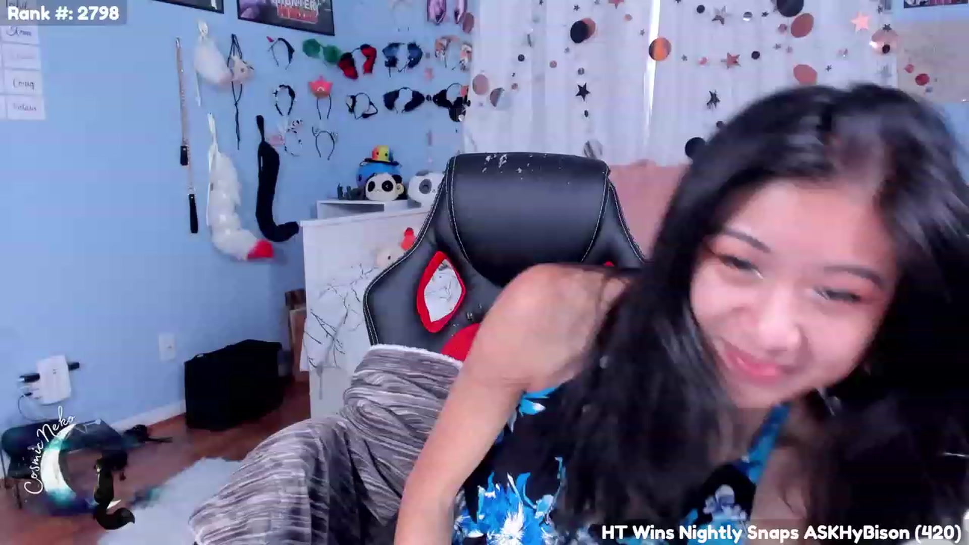 Gallery image thumbnail from CosmicNeko's myfreecams stream on, 08/23/2023, 18:41 image 9 of 20