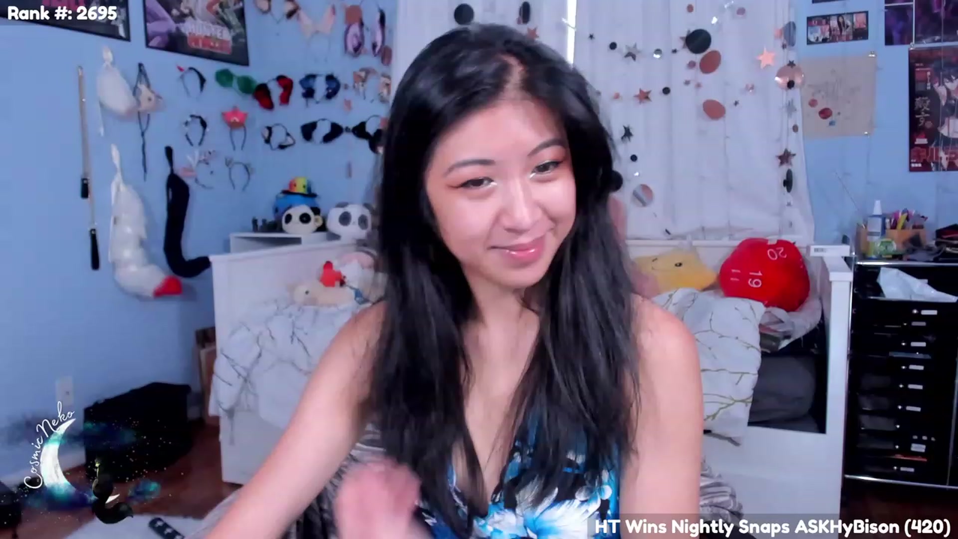 Gallery image thumbnail from CosmicNeko's myfreecams stream on, 08/23/2023, 18:41 image 20 of 20