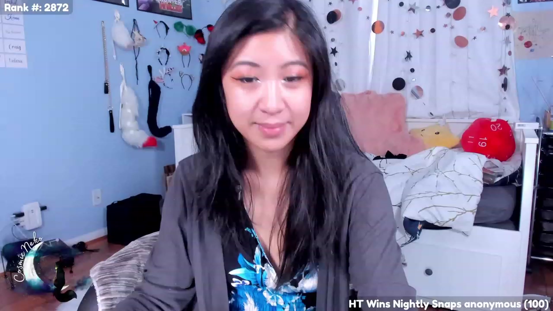 Gallery image thumbnail from CosmicNeko's myfreecams stream on, 08/23/2023, 18:41 image 3 of 20