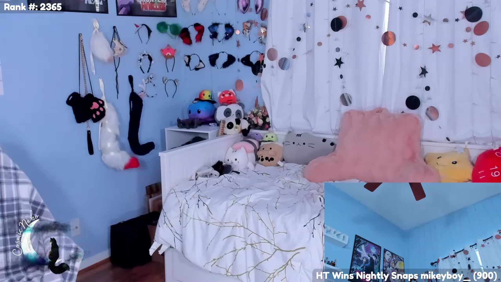 Gallery image thumbnail from CosmicNeko's myfreecams stream on, 08/24/2023, 20:07 image 15 of 20