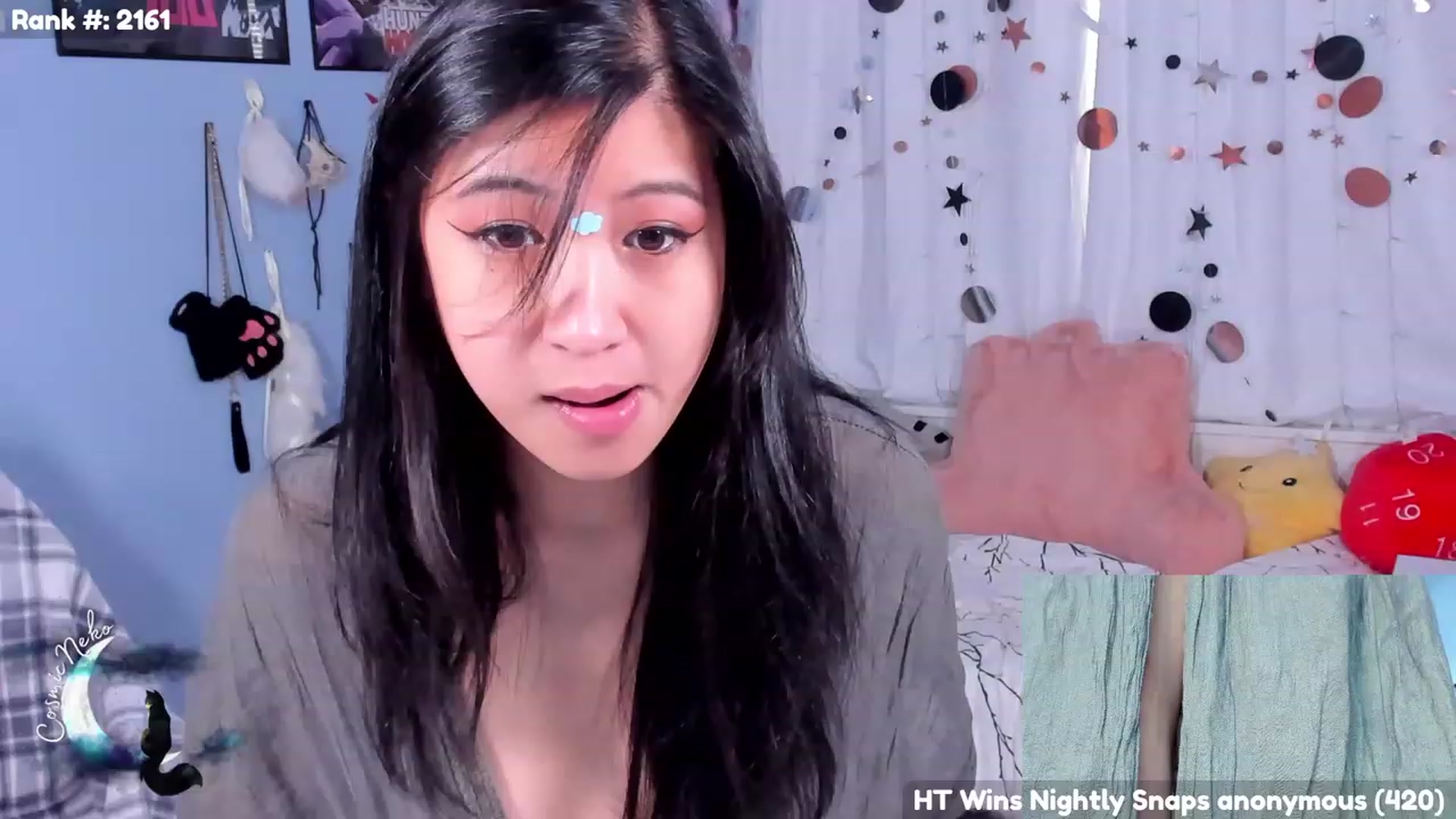 Gallery image thumbnail from CosmicNeko's myfreecams stream on, 08/27/2023, 20:07 image 18 of 20