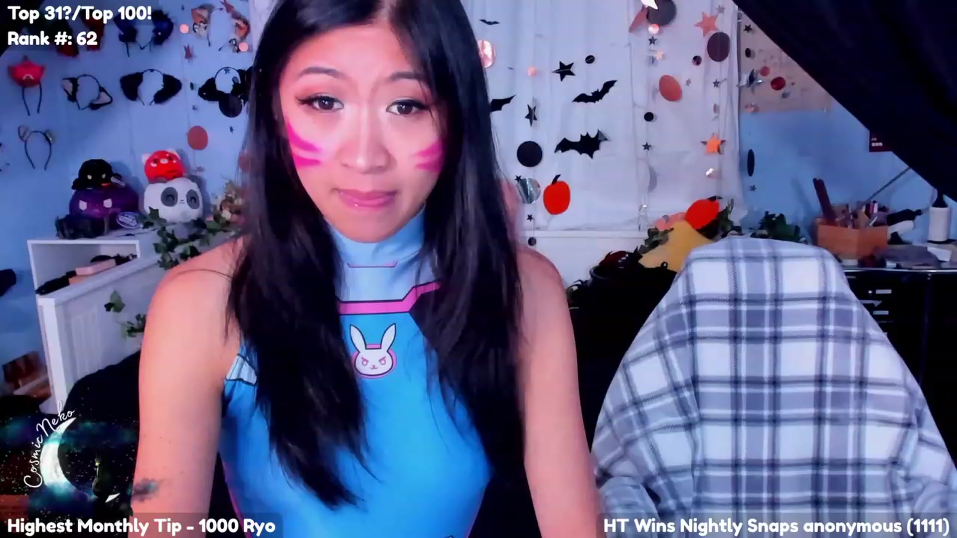Gallery image thumbnail from CosmicNeko's myfreecams stream on, 10/03/2023, 03:12 image 14 of 20
