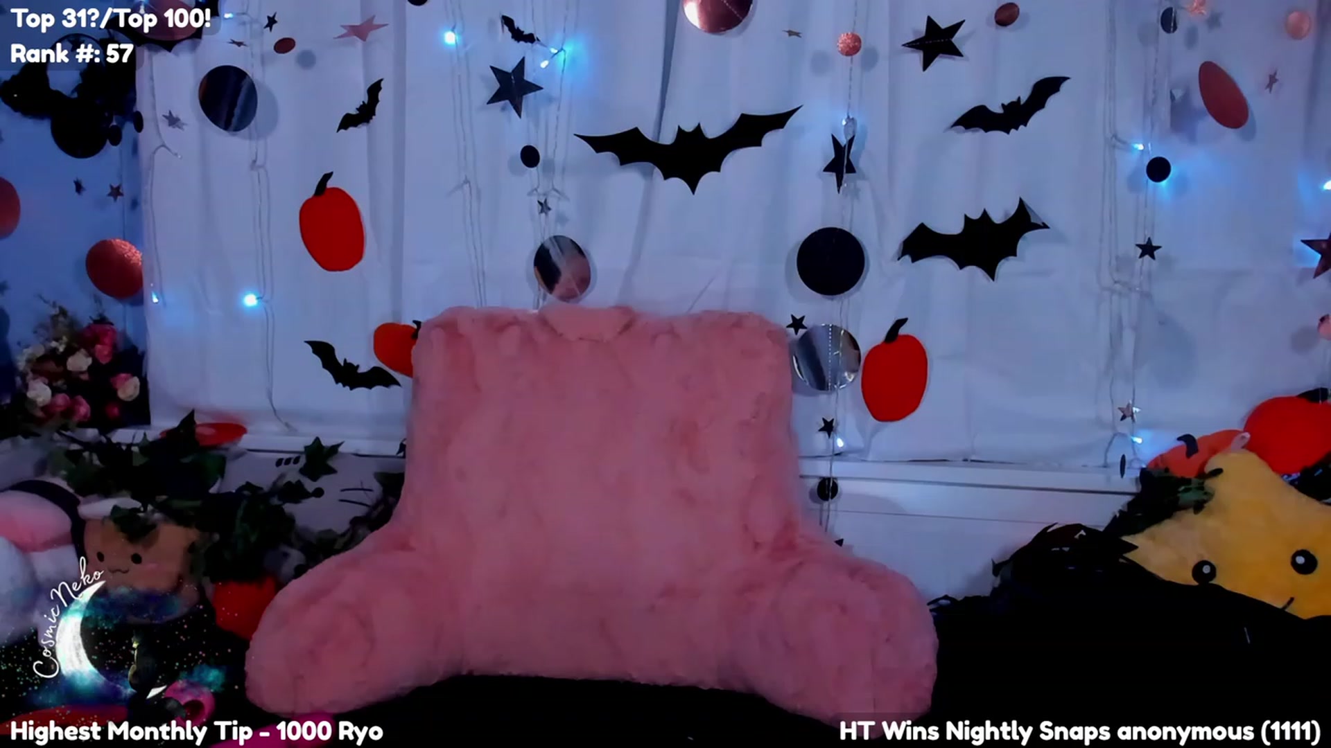 Gallery image thumbnail from CosmicNeko's myfreecams stream on, 10/03/2023, 04:05 image 1 of 20