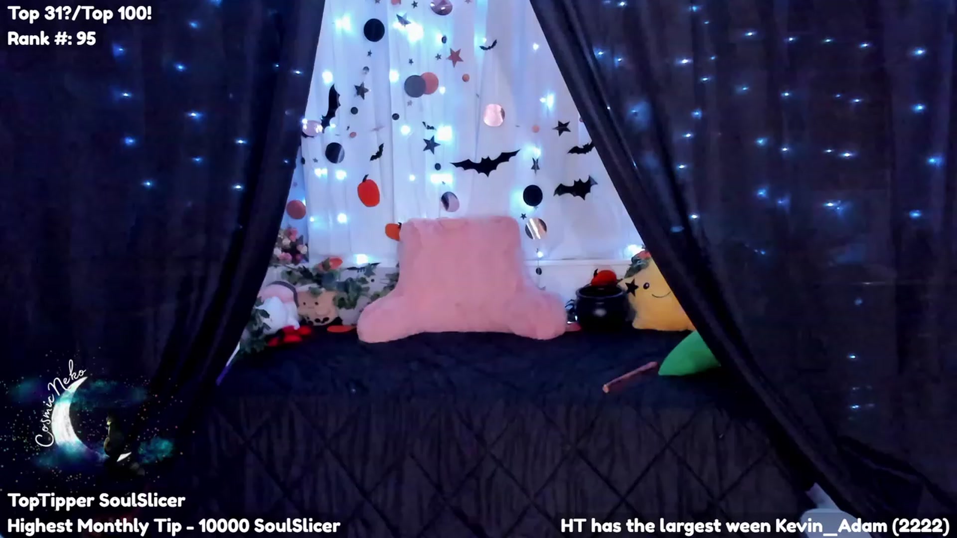 Gallery image thumbnail from CosmicNeko's myfreecams stream on, 10/06/2023, 05:08 image 10 of 20
