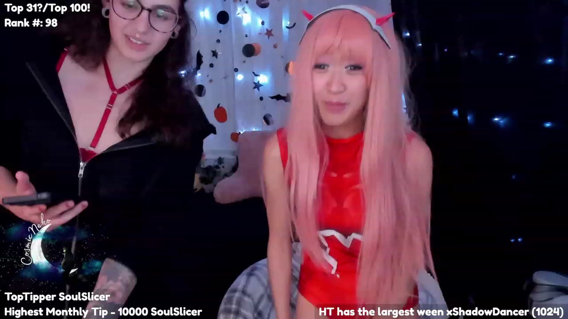 Gallery image thumbnail from CosmicNeko's myfreecams stream on, 10/07/2023, 04:18 image 11 of 20