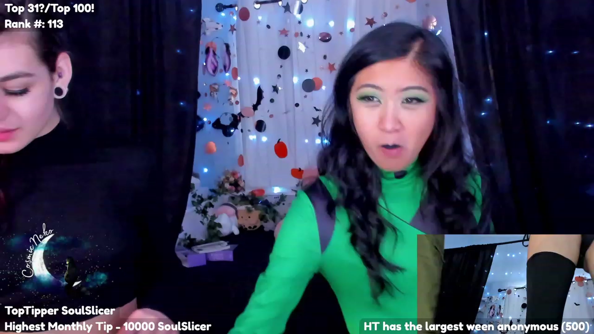 Gallery image thumbnail from CosmicNeko's myfreecams stream on, 10/07/2023, 21:05 image 3 of 20