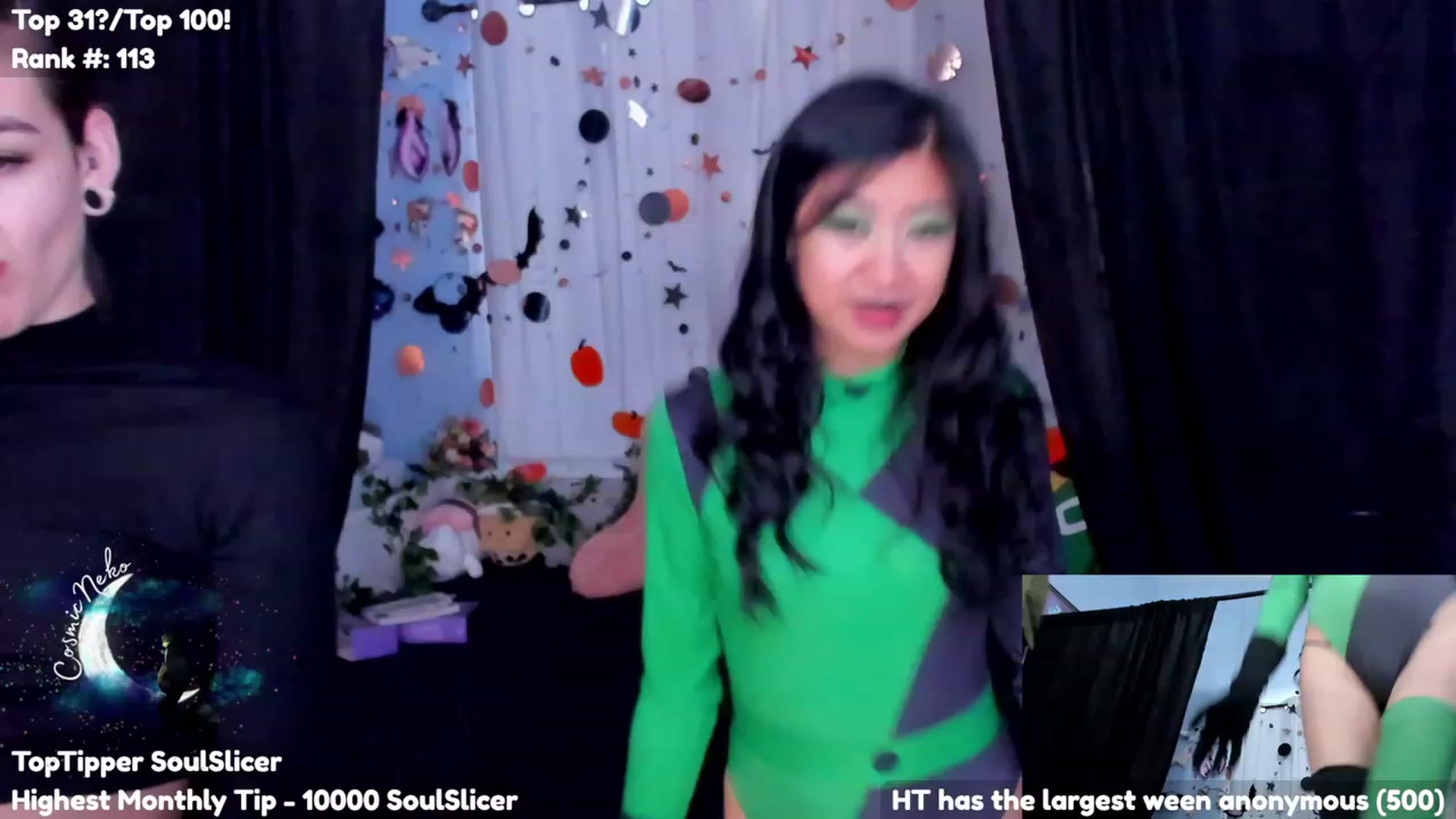 Gallery image thumbnail from CosmicNeko's myfreecams stream on, 10/07/2023, 21:05 image 2 of 20