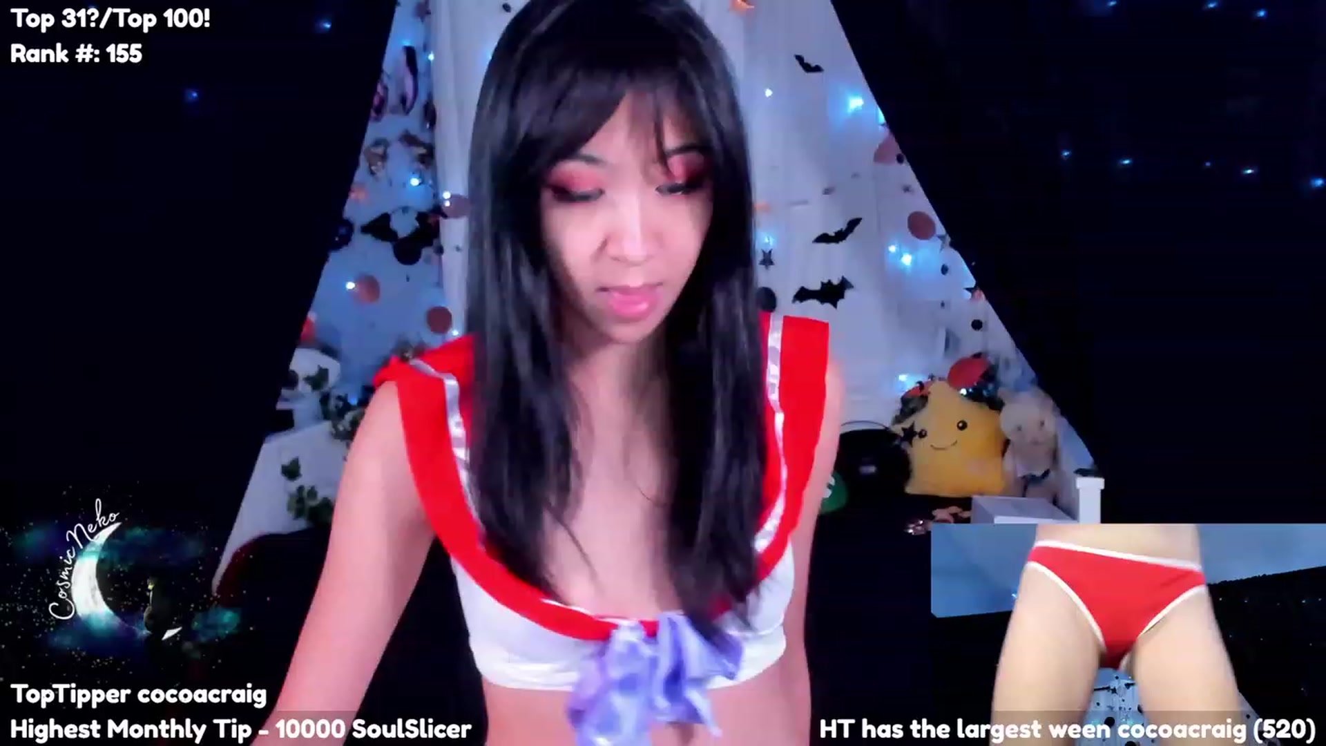 Gallery image thumbnail from CosmicNeko's myfreecams stream on, 10/17/2023, 04:20 image 18 of 20