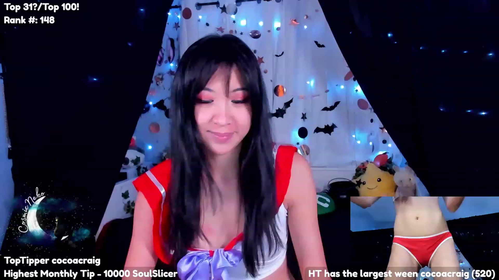 Gallery image thumbnail from CosmicNeko's myfreecams stream on, 10/17/2023, 05:26 image 7 of 20