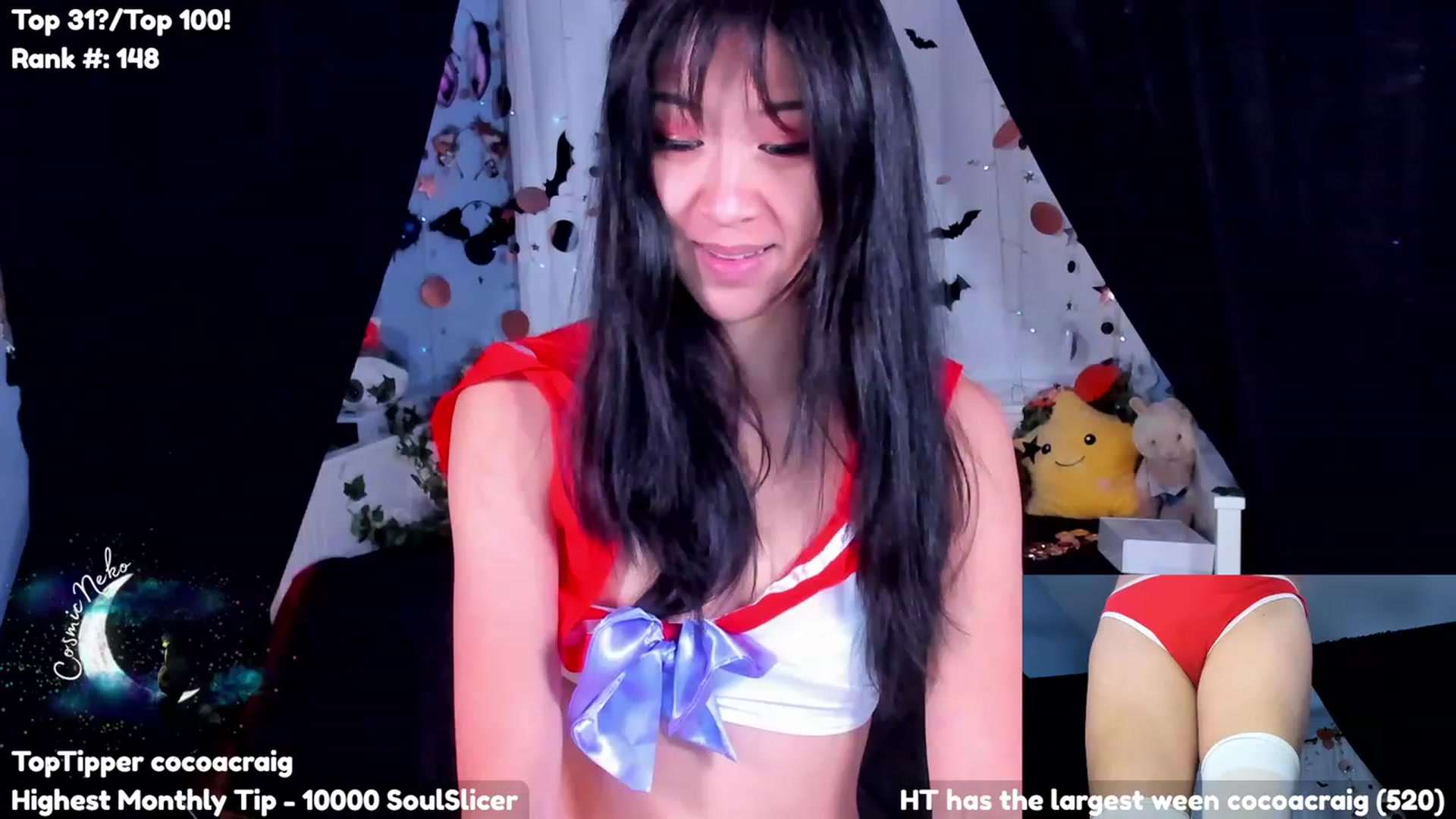 Gallery image thumbnail from CosmicNeko's myfreecams stream on, 10/17/2023, 05:26 image 13 of 20