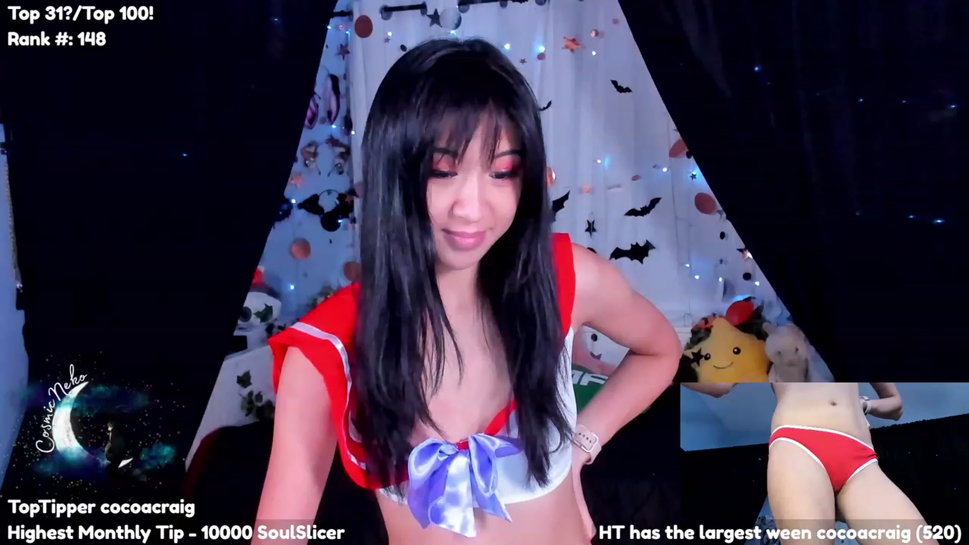 Gallery image thumbnail from CosmicNeko's myfreecams stream on, 10/17/2023, 05:26 image 3 of 20