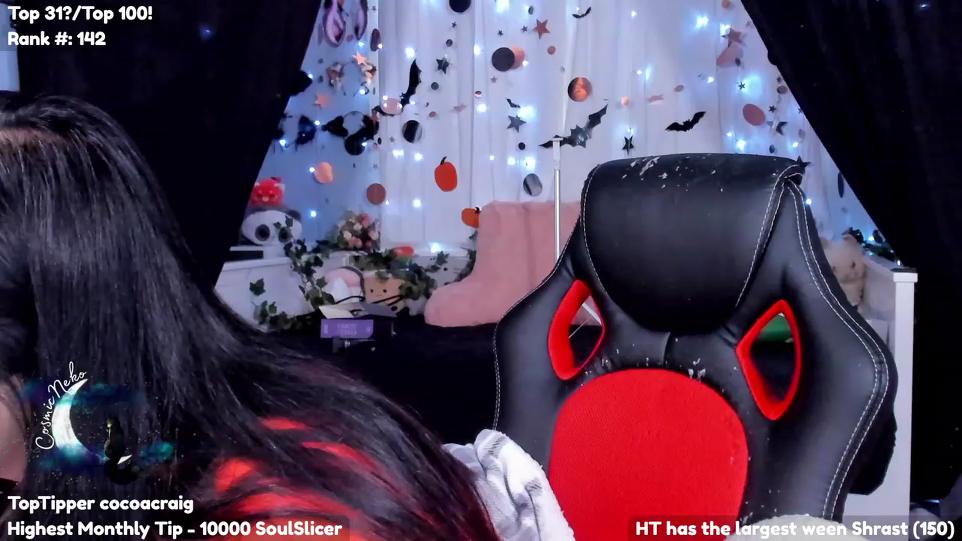 Gallery image thumbnail from CosmicNeko's myfreecams stream on, 10/17/2023, 23:05 image 10 of 20