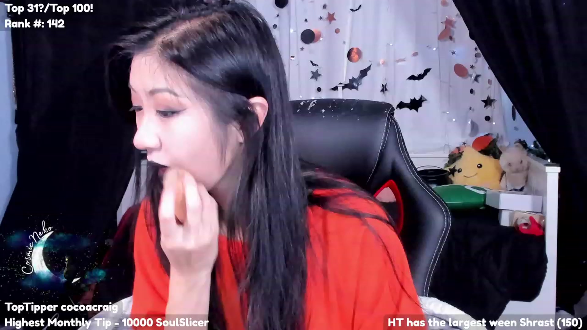 Gallery image thumbnail from CosmicNeko's myfreecams stream on, 10/17/2023, 23:05 image 5 of 20