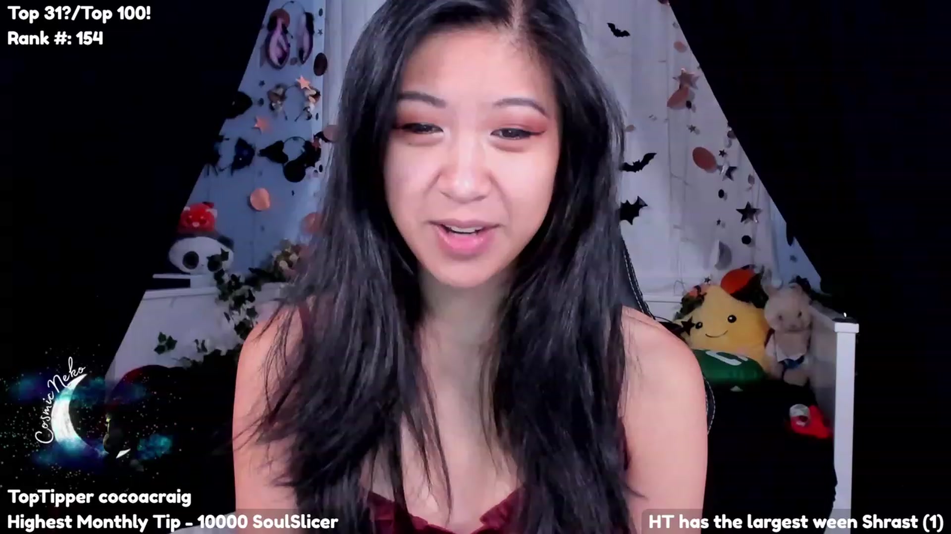 Gallery image thumbnail from CosmicNeko's myfreecams stream on, 10/19/2023, 19:16 image 2 of 20