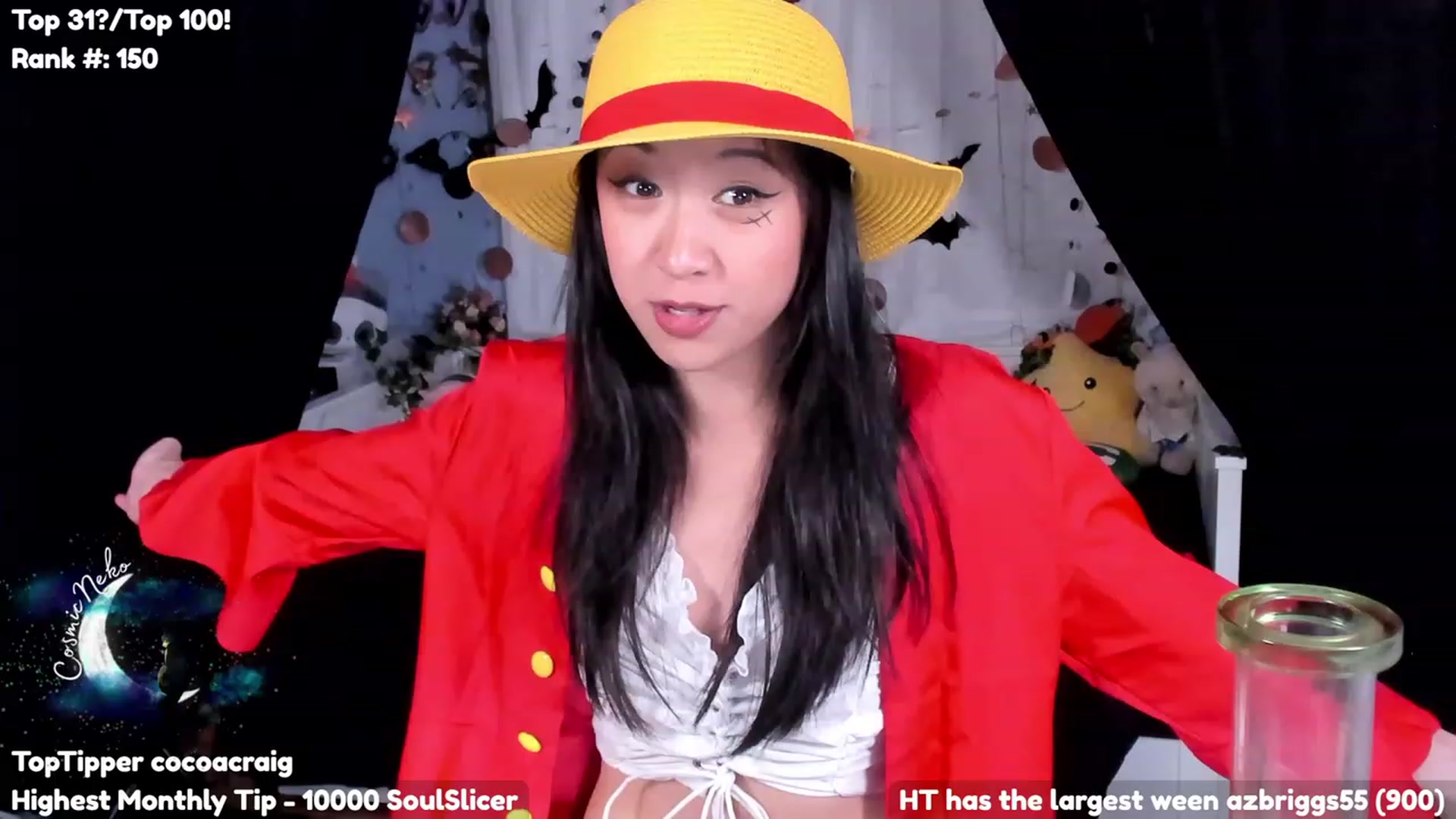 Gallery image thumbnail from CosmicNeko's myfreecams stream on, 10/20/2023, 03:57 image 13 of 20