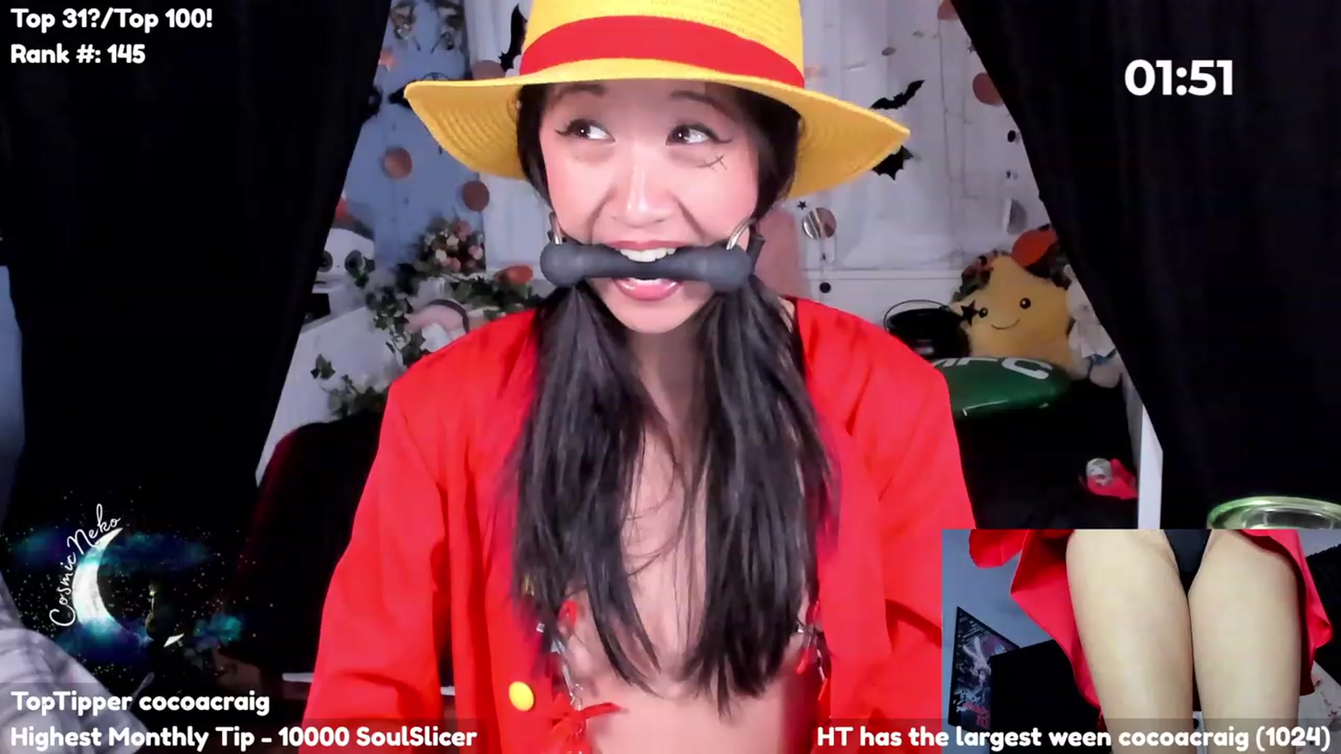 Gallery image thumbnail from CosmicNeko's myfreecams stream on, 10/20/2023, 03:57 image 20 of 20