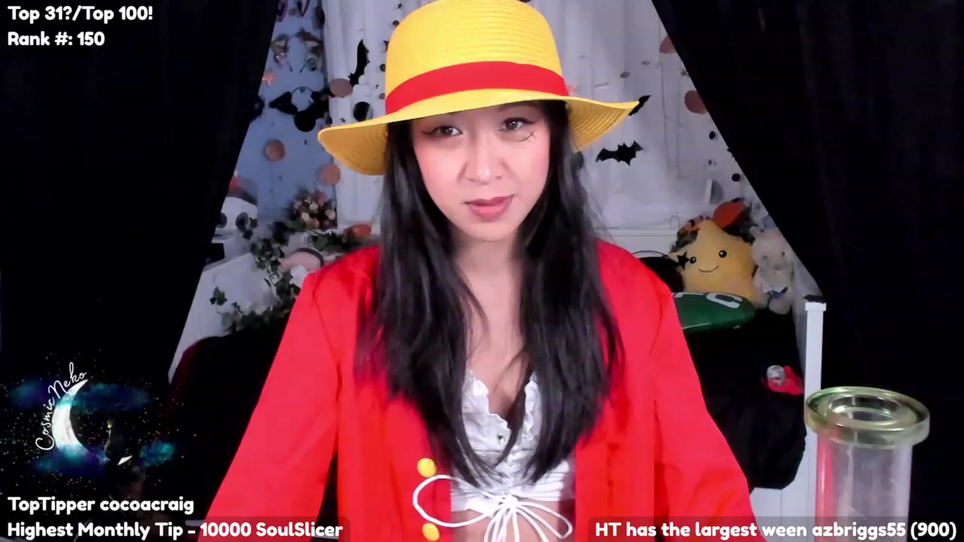 Gallery image thumbnail from CosmicNeko's myfreecams stream on, 10/20/2023, 03:57 image 12 of 20