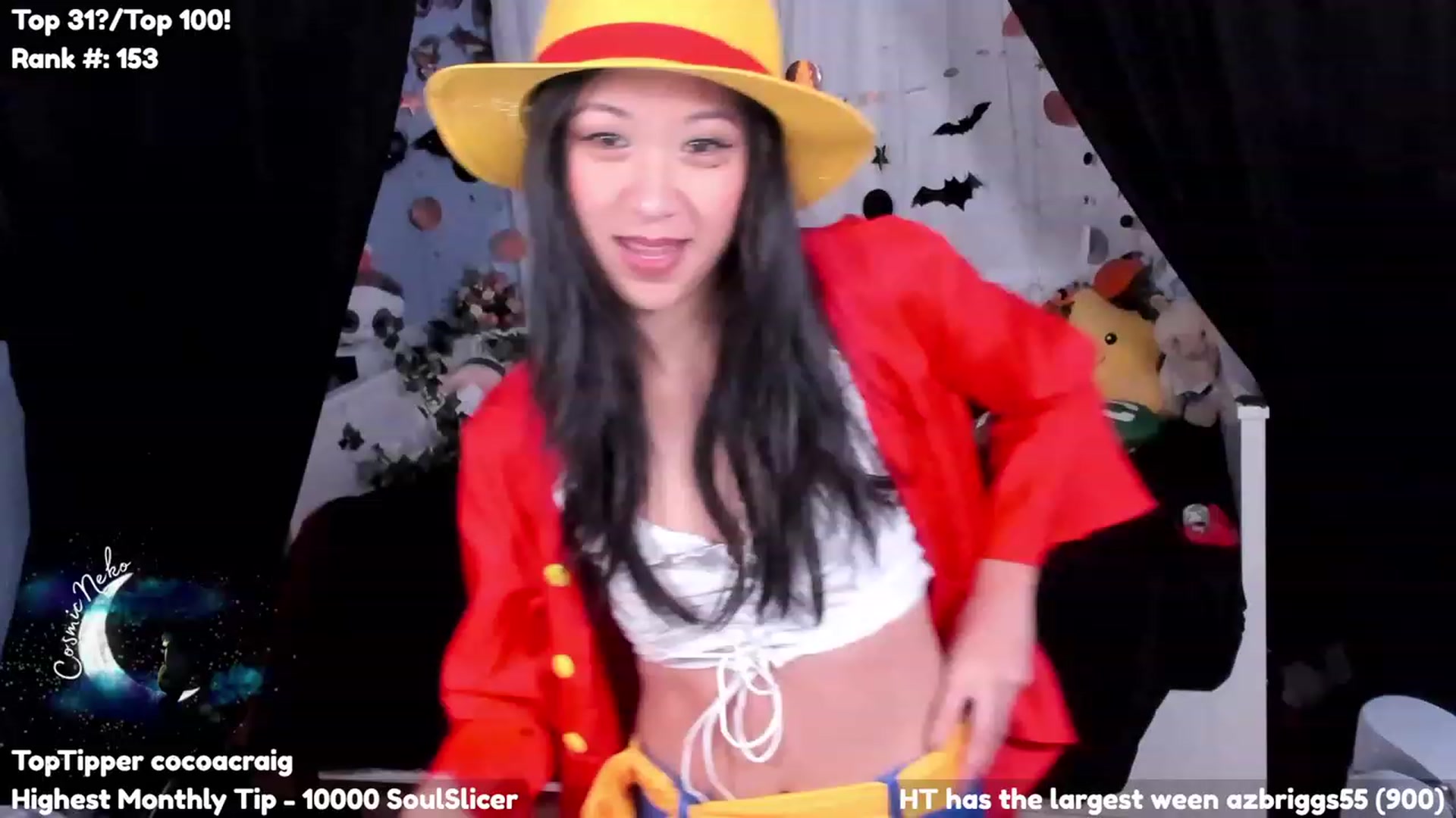 Gallery image thumbnail from CosmicNeko's myfreecams stream on, 10/20/2023, 03:57 image 5 of 20