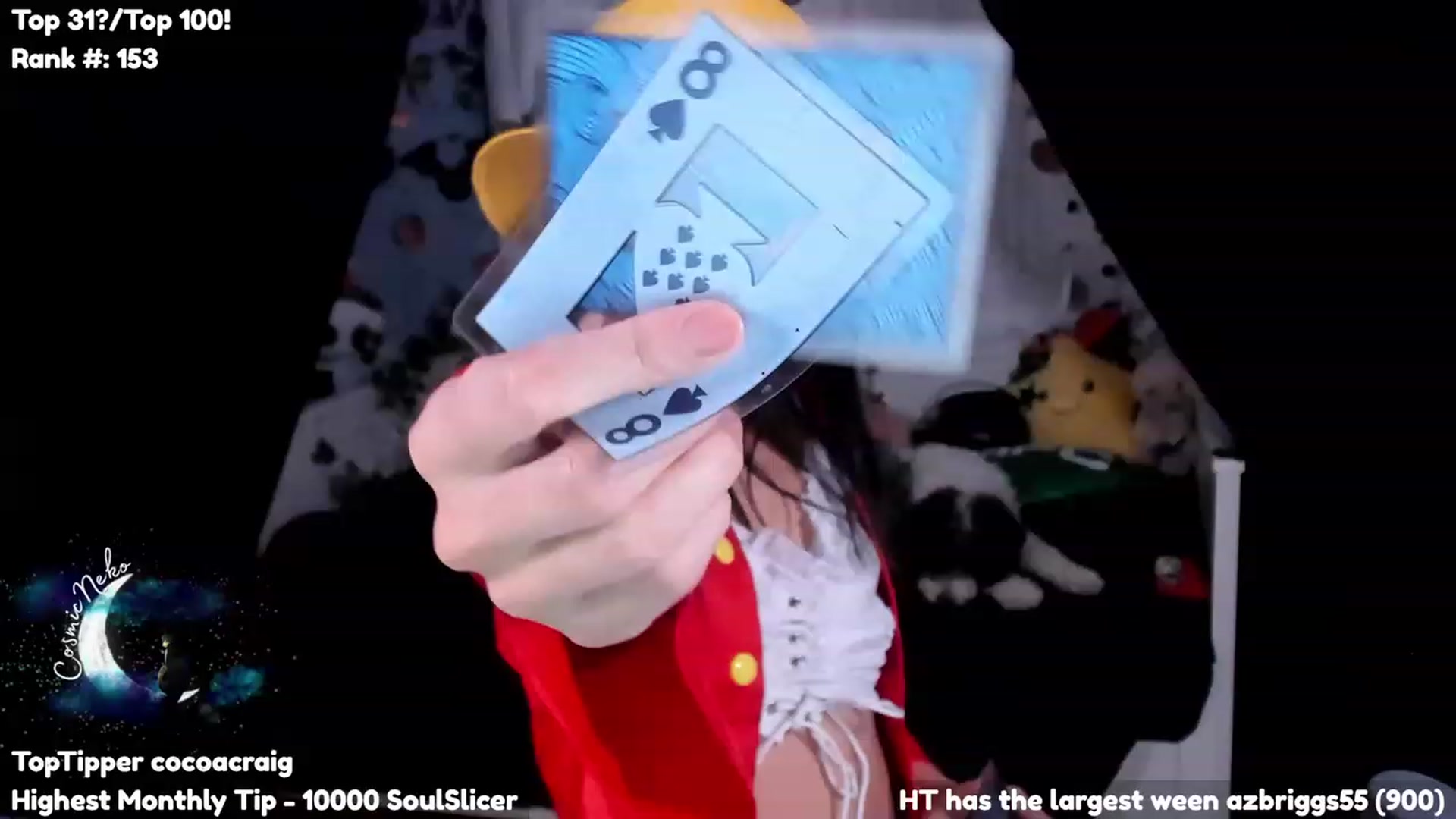 Gallery image thumbnail from CosmicNeko's myfreecams stream on, 10/20/2023, 03:57 image 7 of 20
