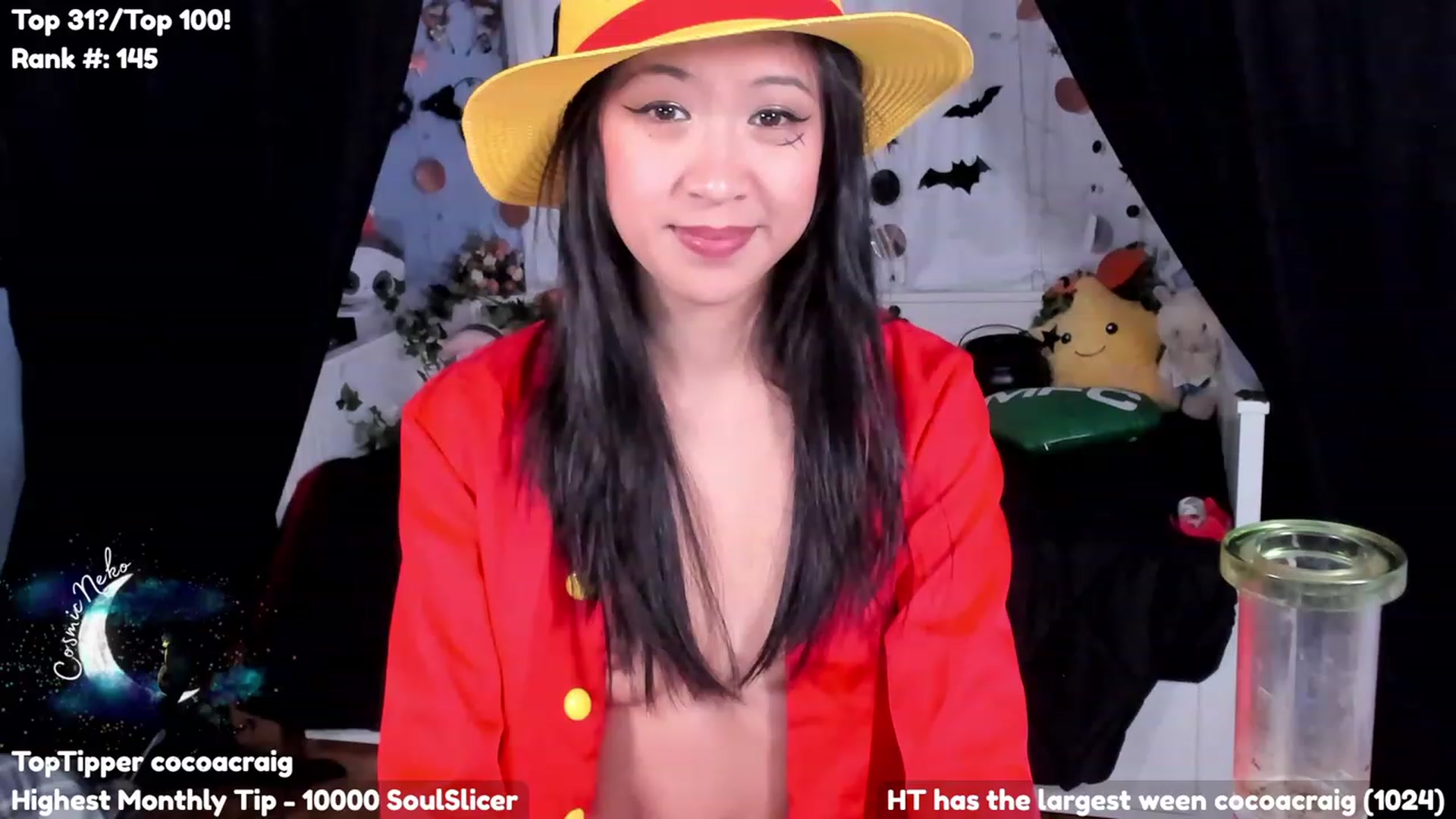 Gallery image thumbnail from CosmicNeko's myfreecams stream on, 10/20/2023, 03:57 image 18 of 20