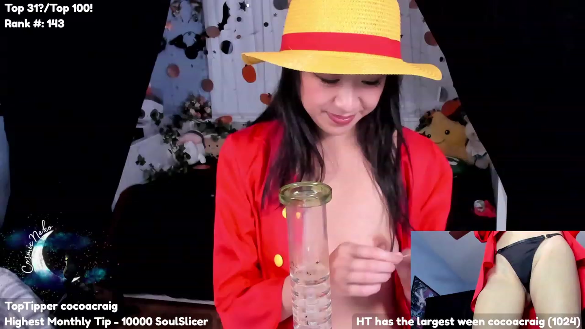 Gallery image thumbnail from CosmicNeko's myfreecams stream on, 10/20/2023, 04:19 image 1 of 20