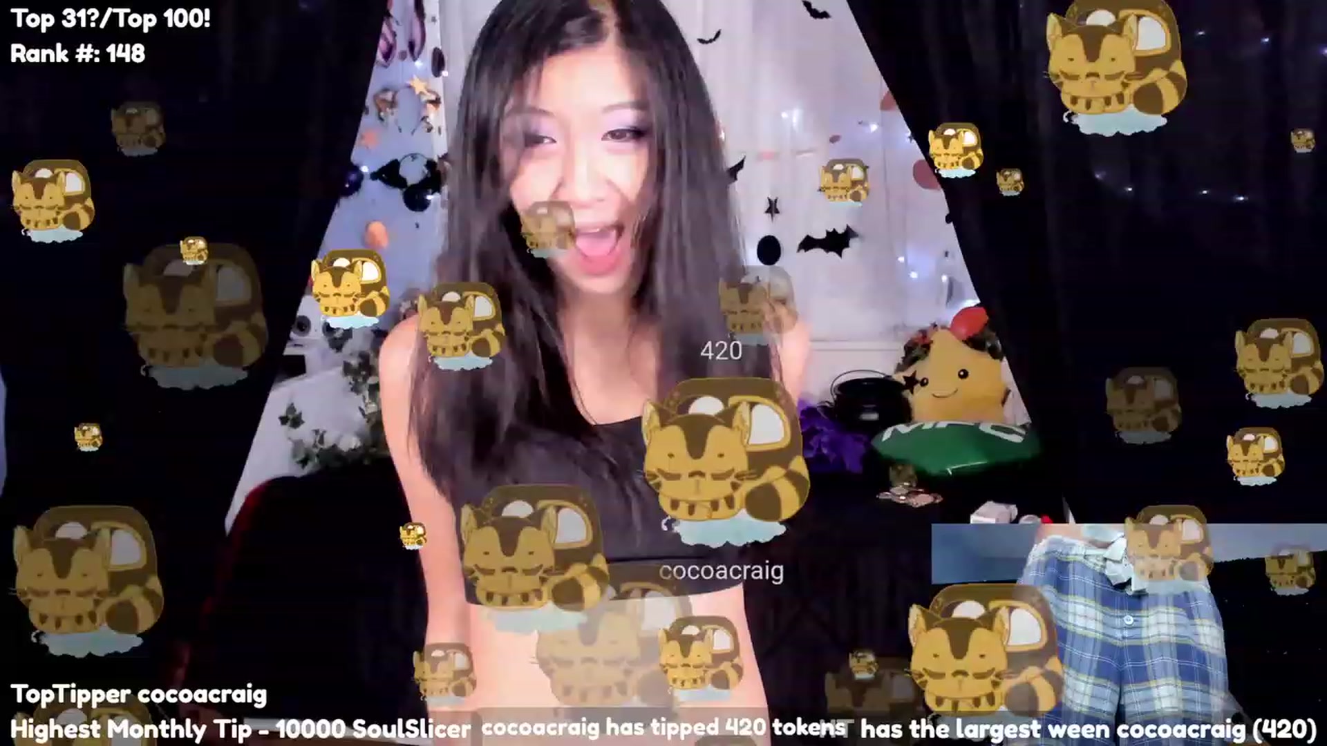 Gallery image thumbnail from CosmicNeko's myfreecams stream on, 10/20/2023, 20:37 image 9 of 20