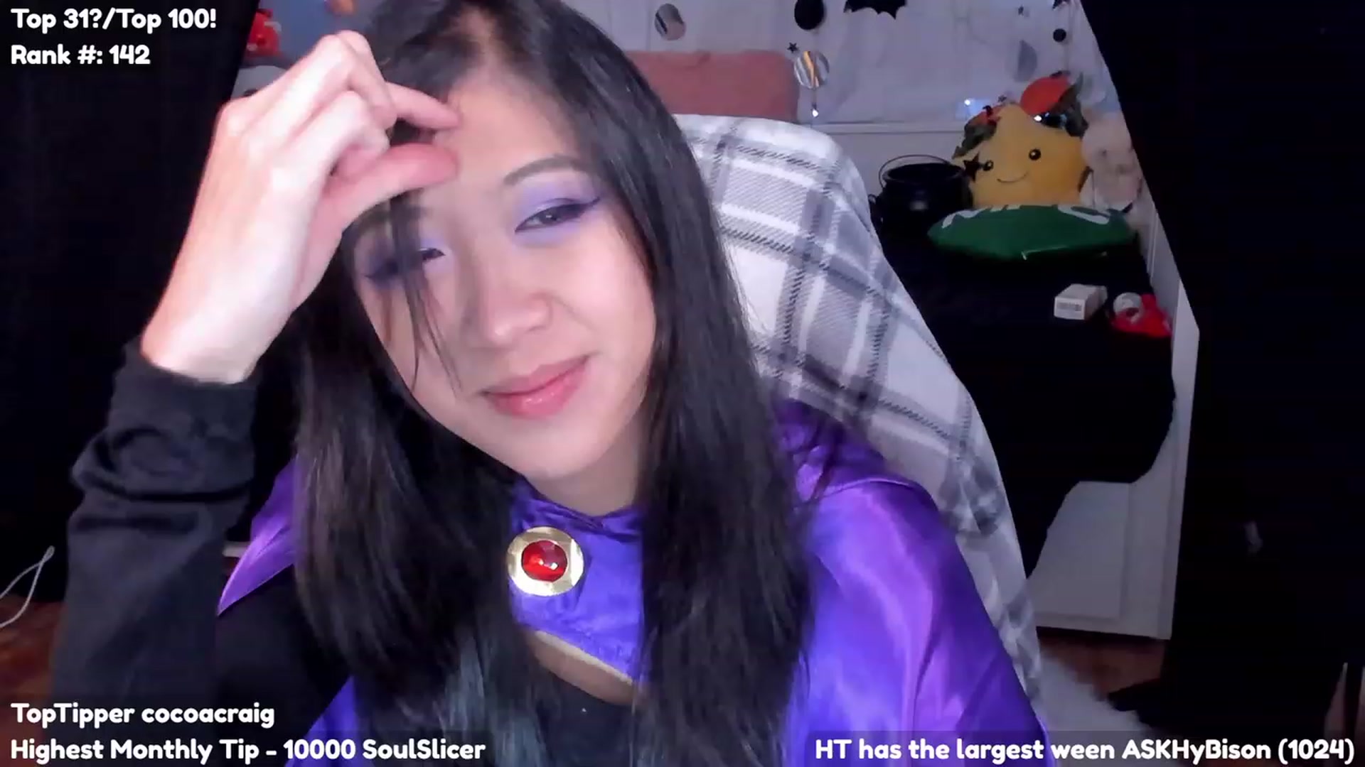 Gallery image thumbnail from CosmicNeko's myfreecams stream on, 10/20/2023, 20:37 image 16 of 20