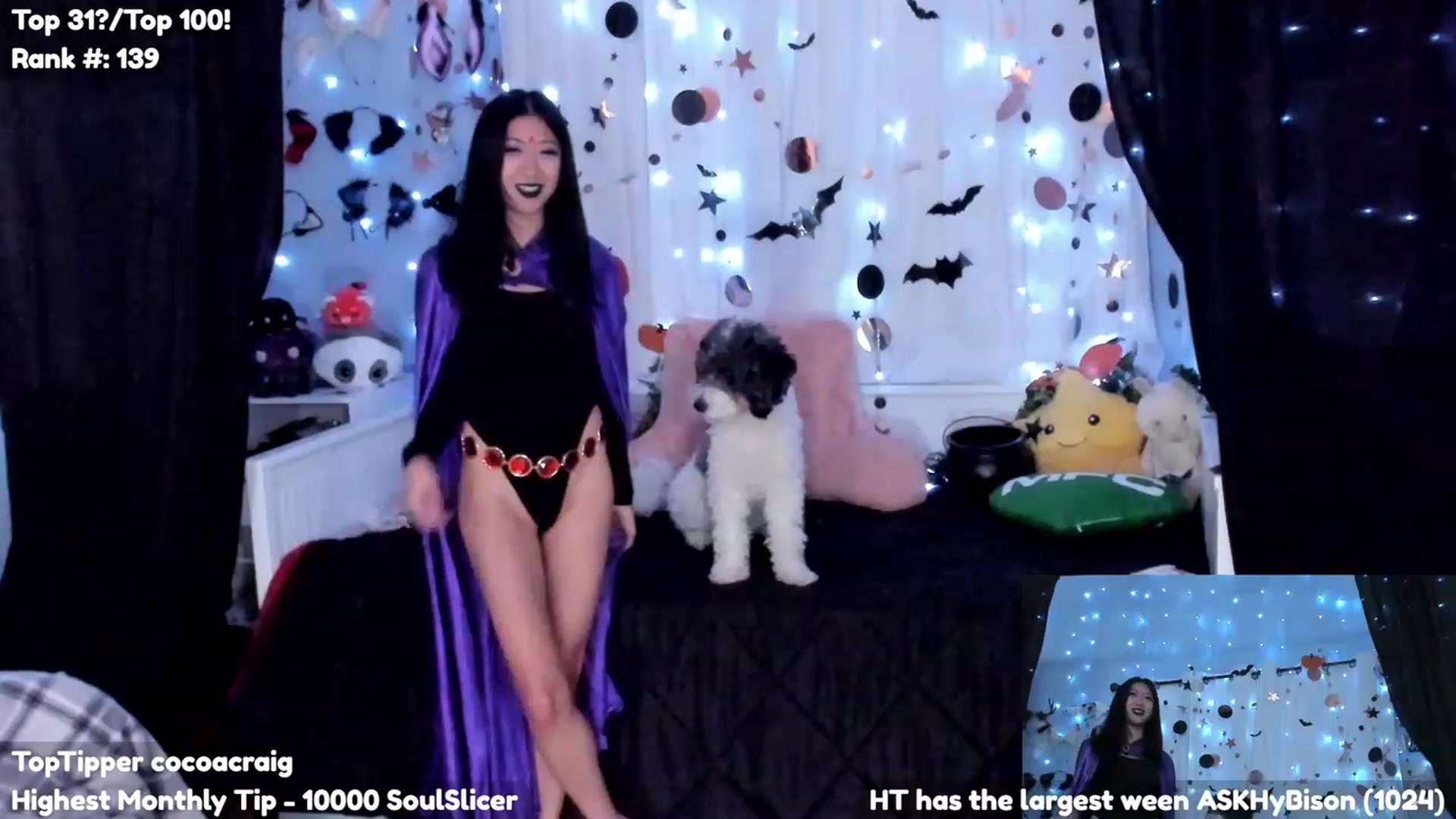 Gallery image thumbnail from CosmicNeko's myfreecams stream on, 10/21/2023, 05:21 image 8 of 20