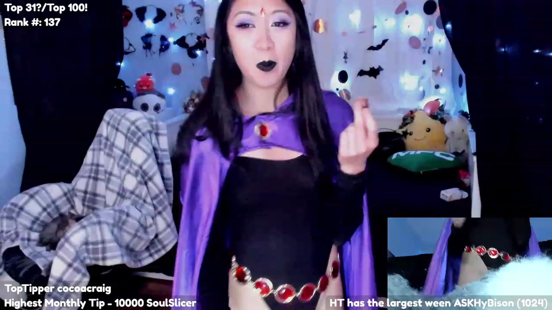 Gallery image thumbnail from CosmicNeko's myfreecams stream on, 10/21/2023, 05:21 image 12 of 20
