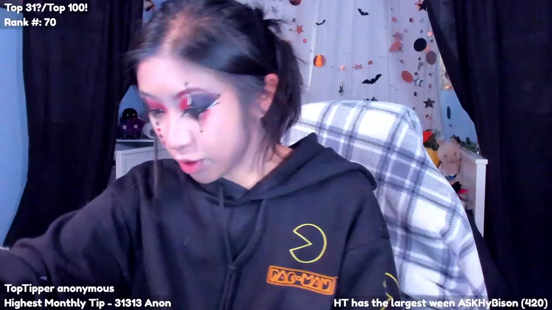 Gallery image thumbnail from CosmicNeko's myfreecams stream on, 10/26/2023, 23:24 image 14 of 20